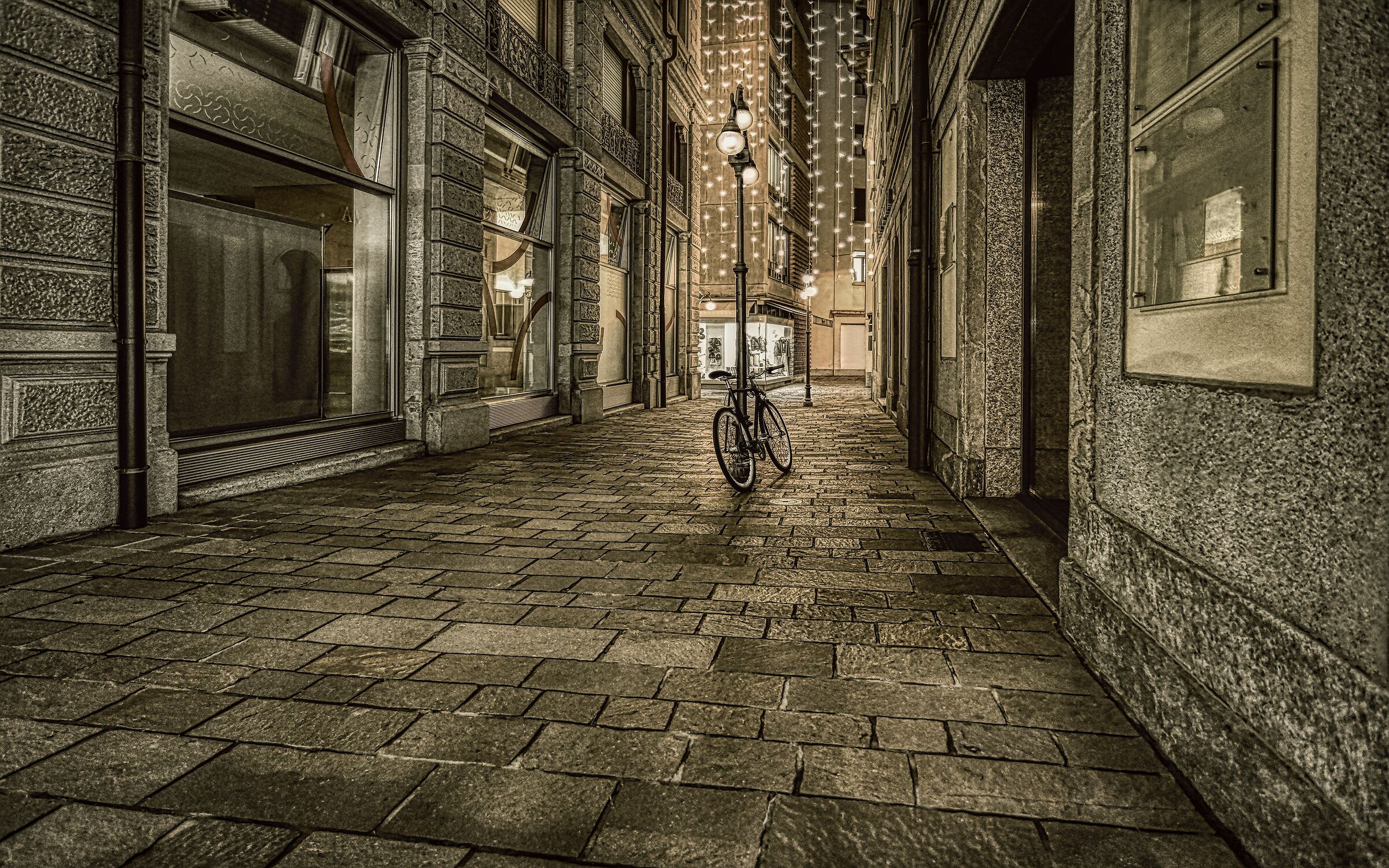 Bicicletta solitaria