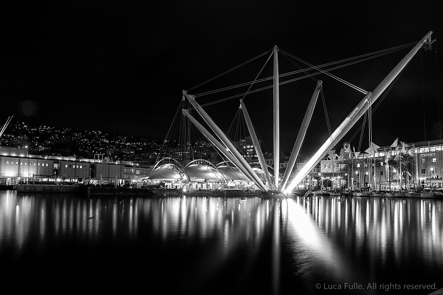 Genoa - Porto Antico - The "Bigo"