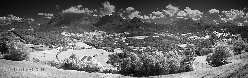 Dolomites infrared