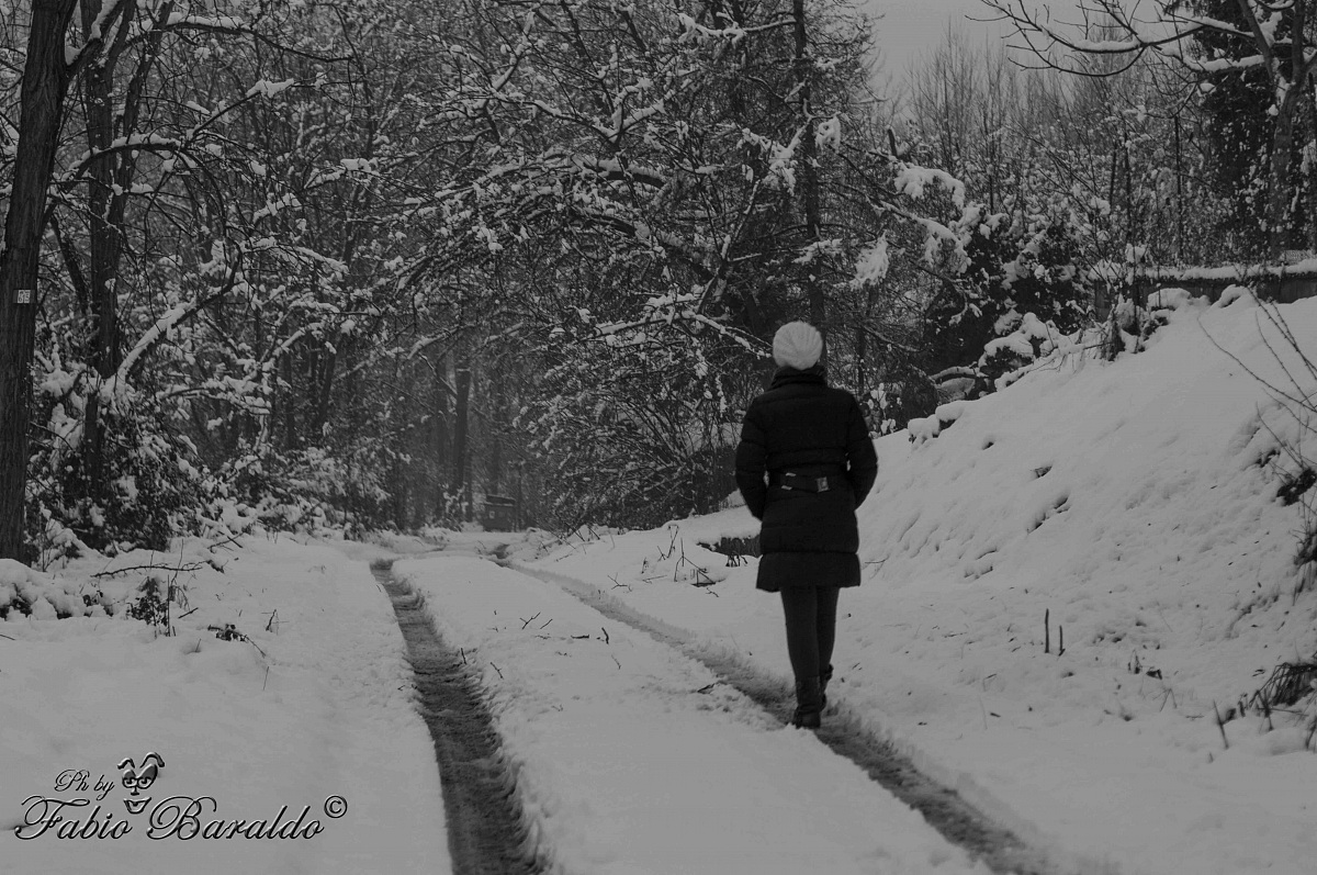 Una candida passeggiata