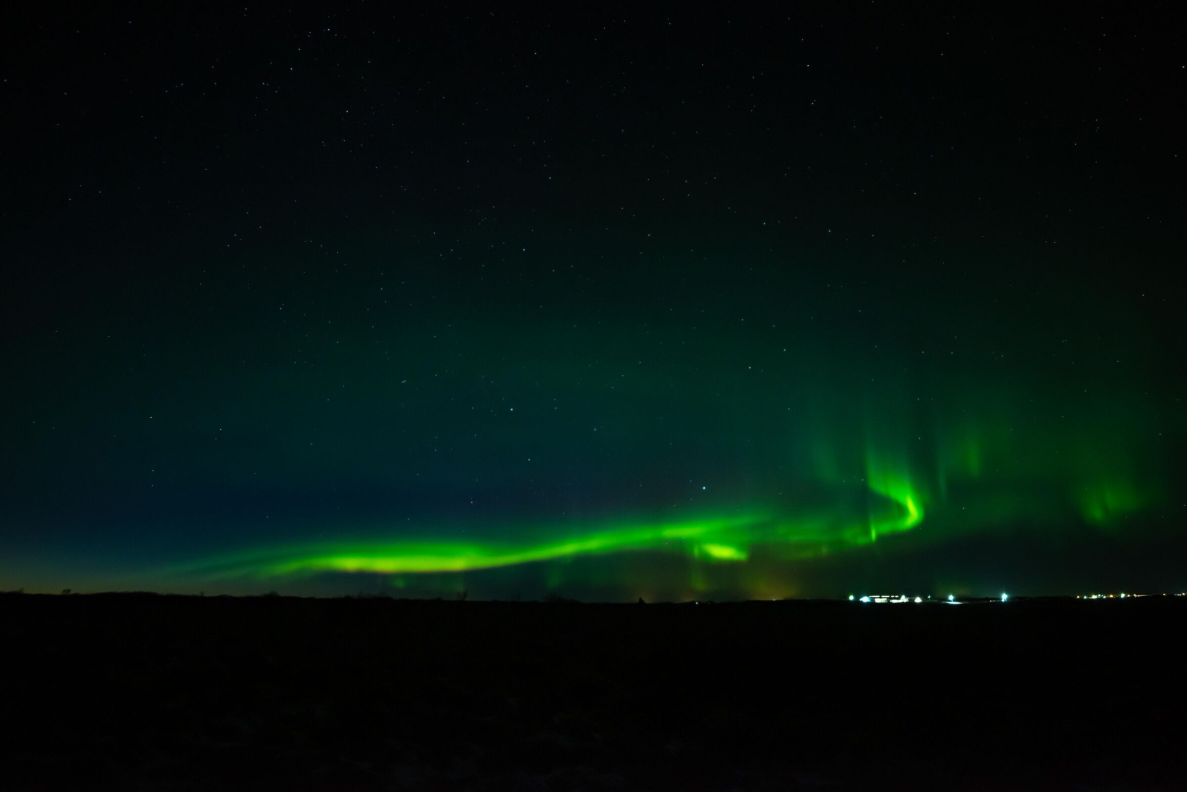 Aurora Borealis in Selfoss