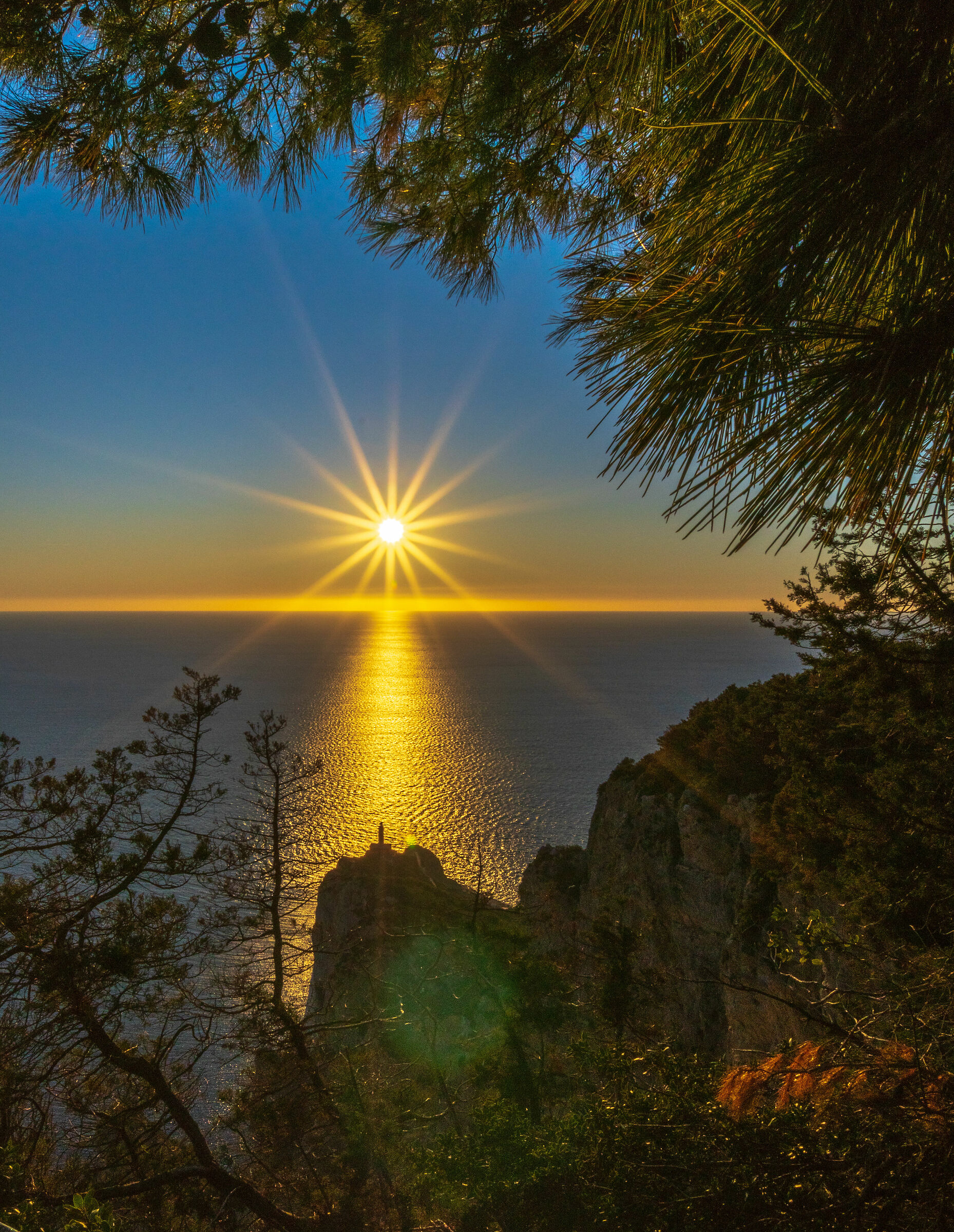 Sunset from the best-of-all lookout