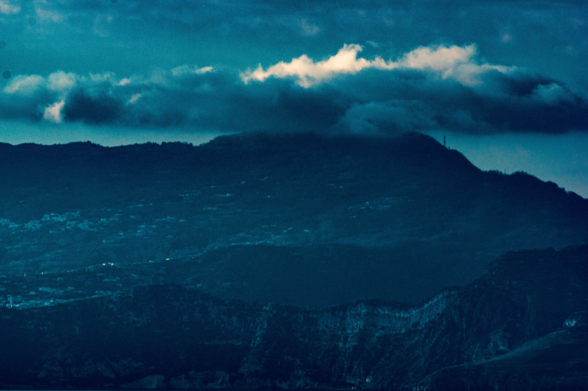 Ischia on a cloudy afternoon