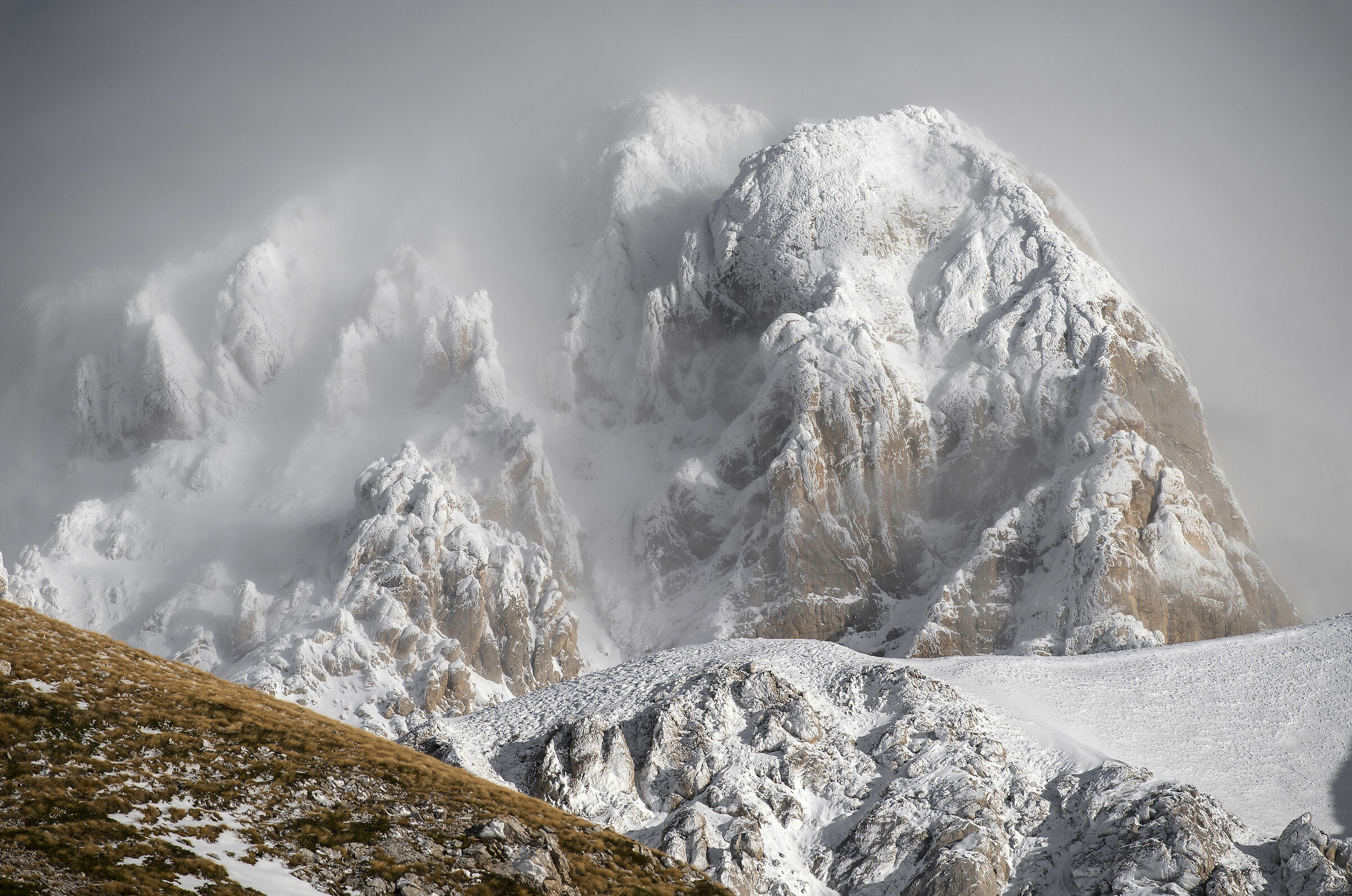 "Quasi un pandoro"   Corno Grande - Gran Sasso