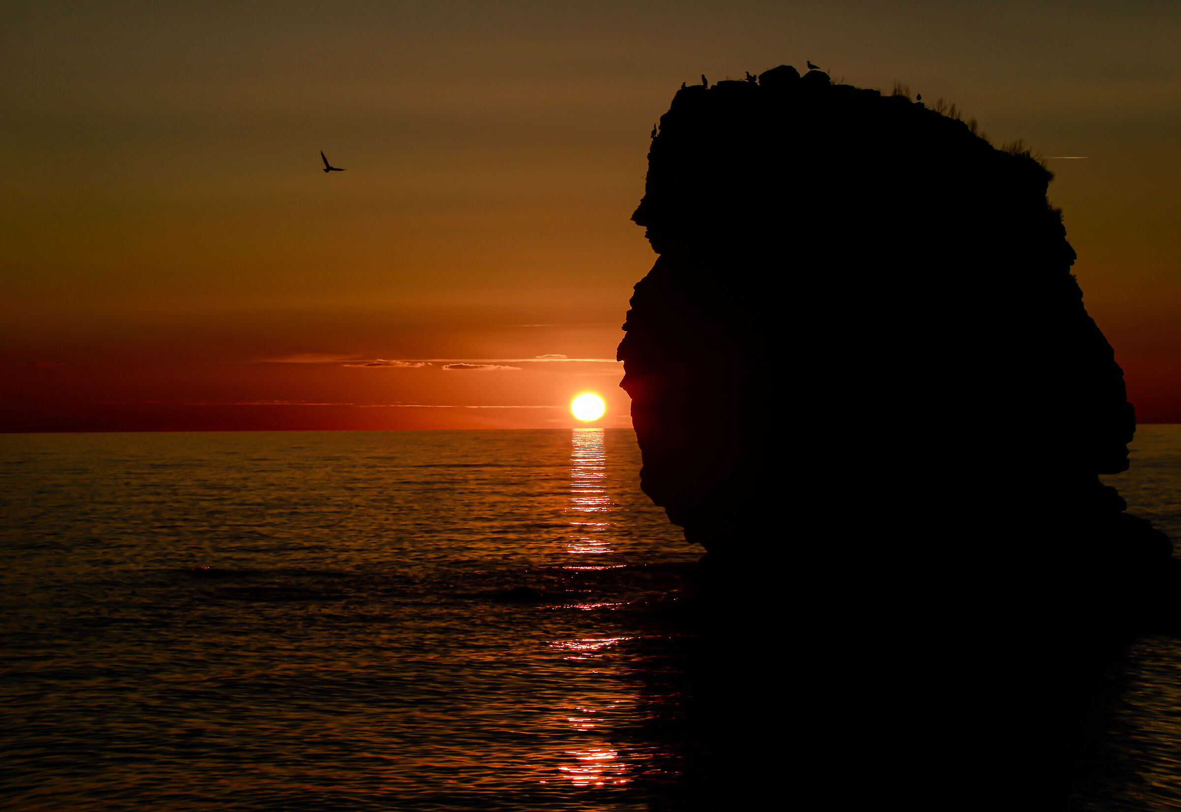 Sunset in Calabria