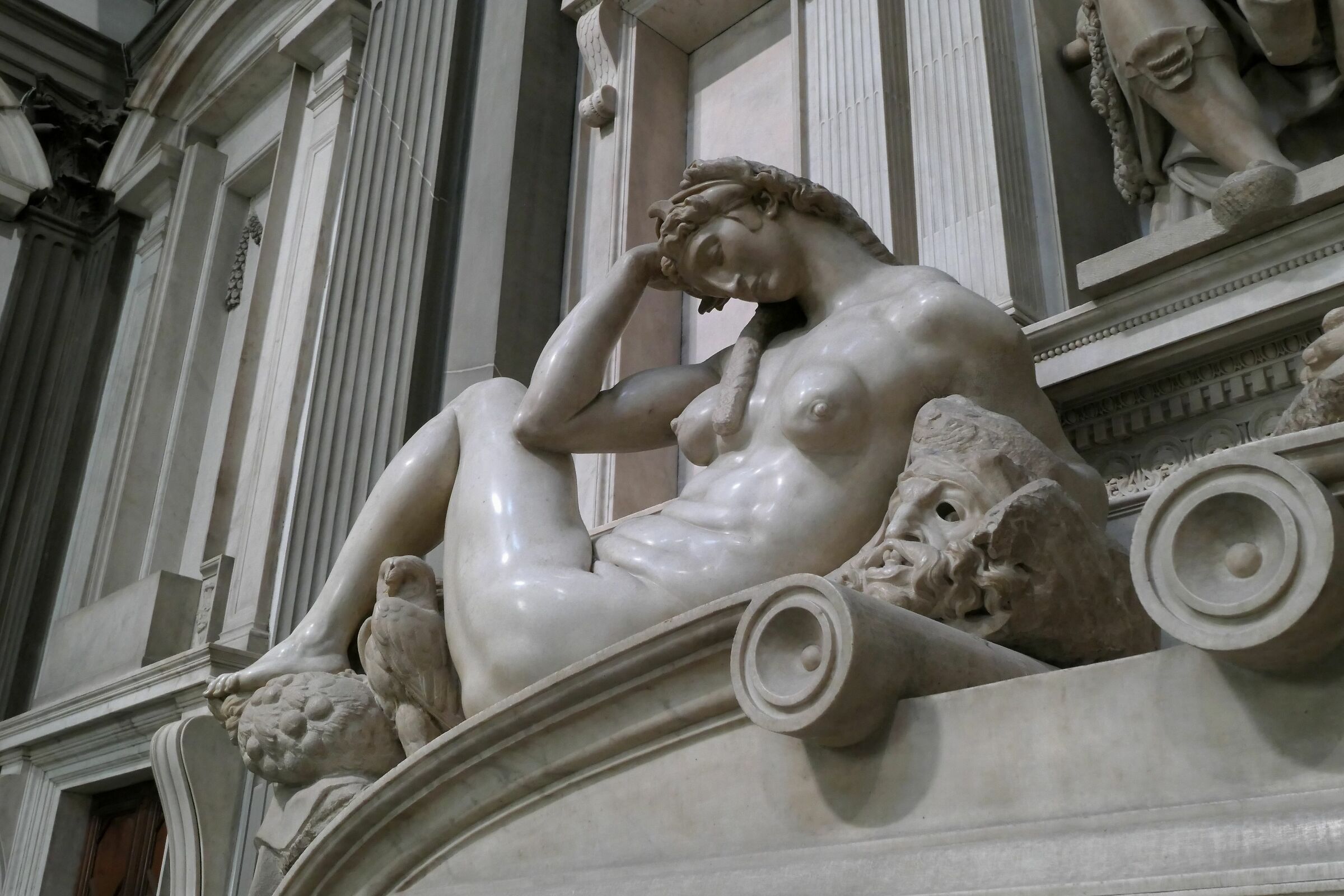Michelangelo Tomba di Giuliano di Nemours "La Notte&quo...
