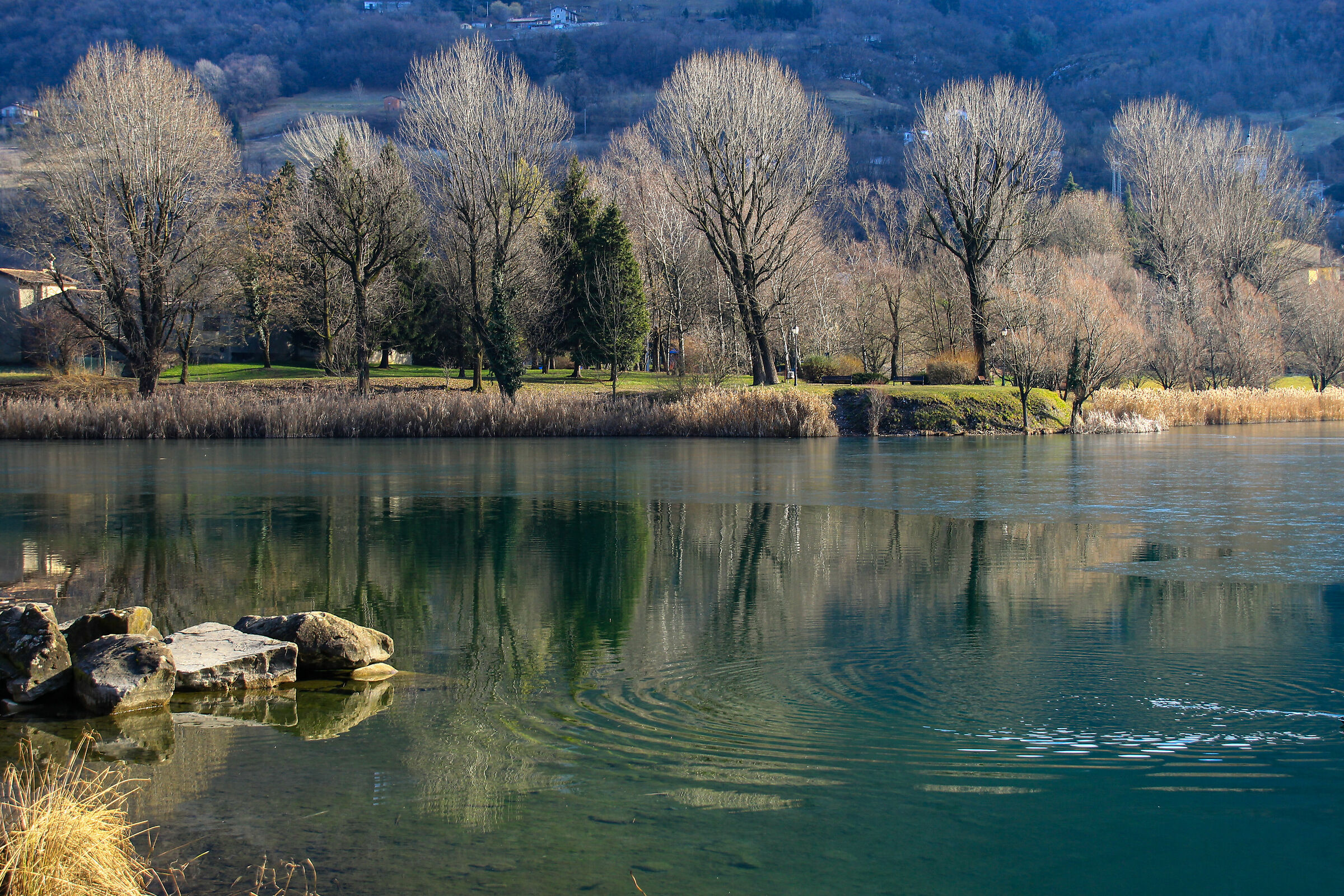 la tranquillita' del lago