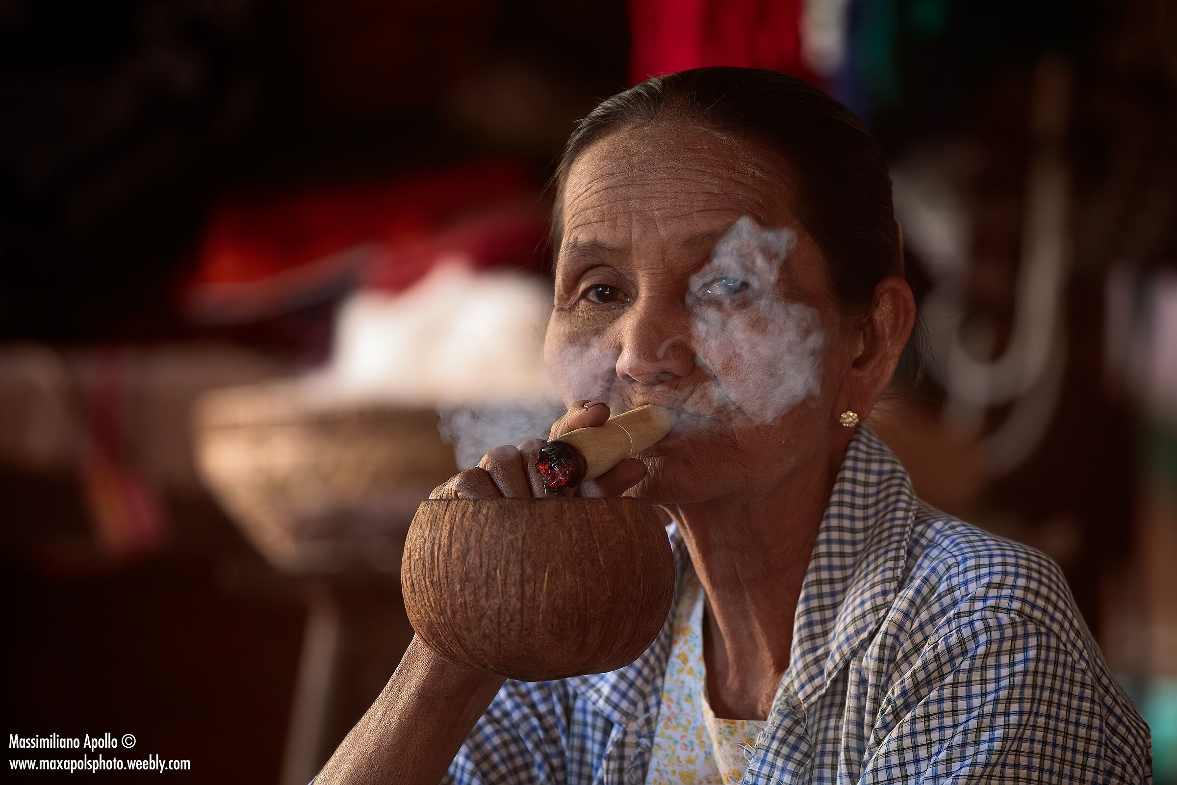 smoke in the eyes...