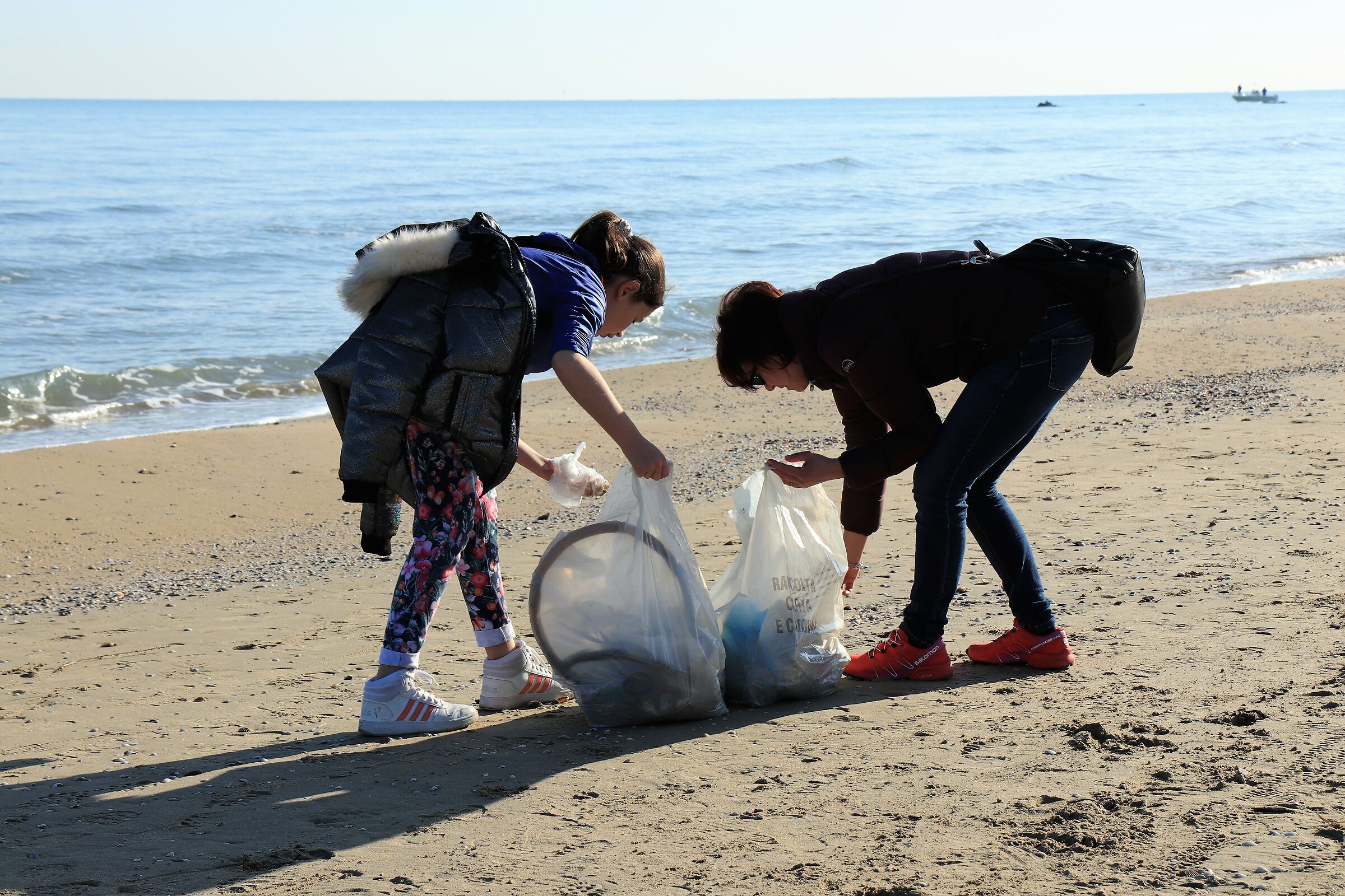 There are always those who clean!