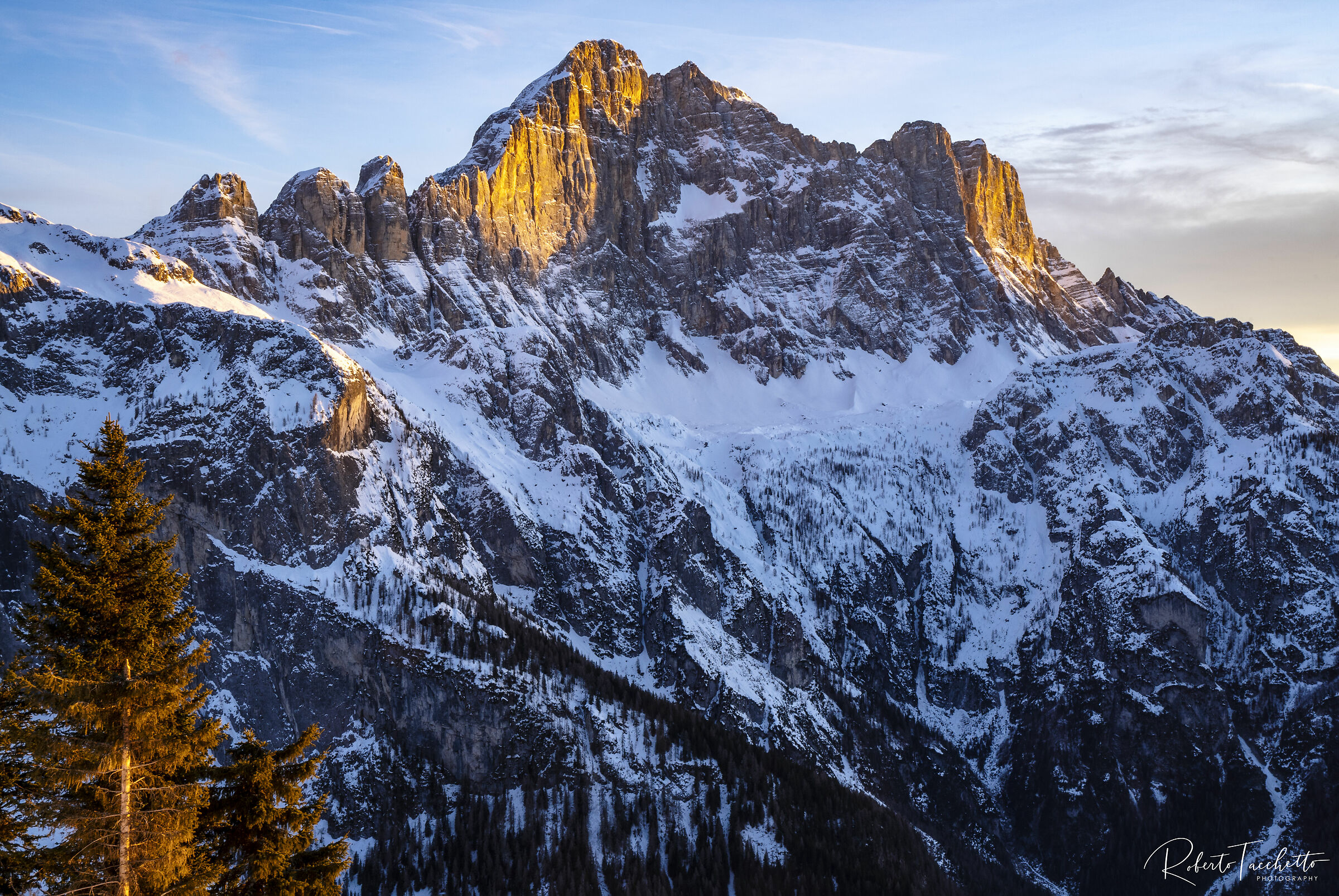 Mount Owl at sunset