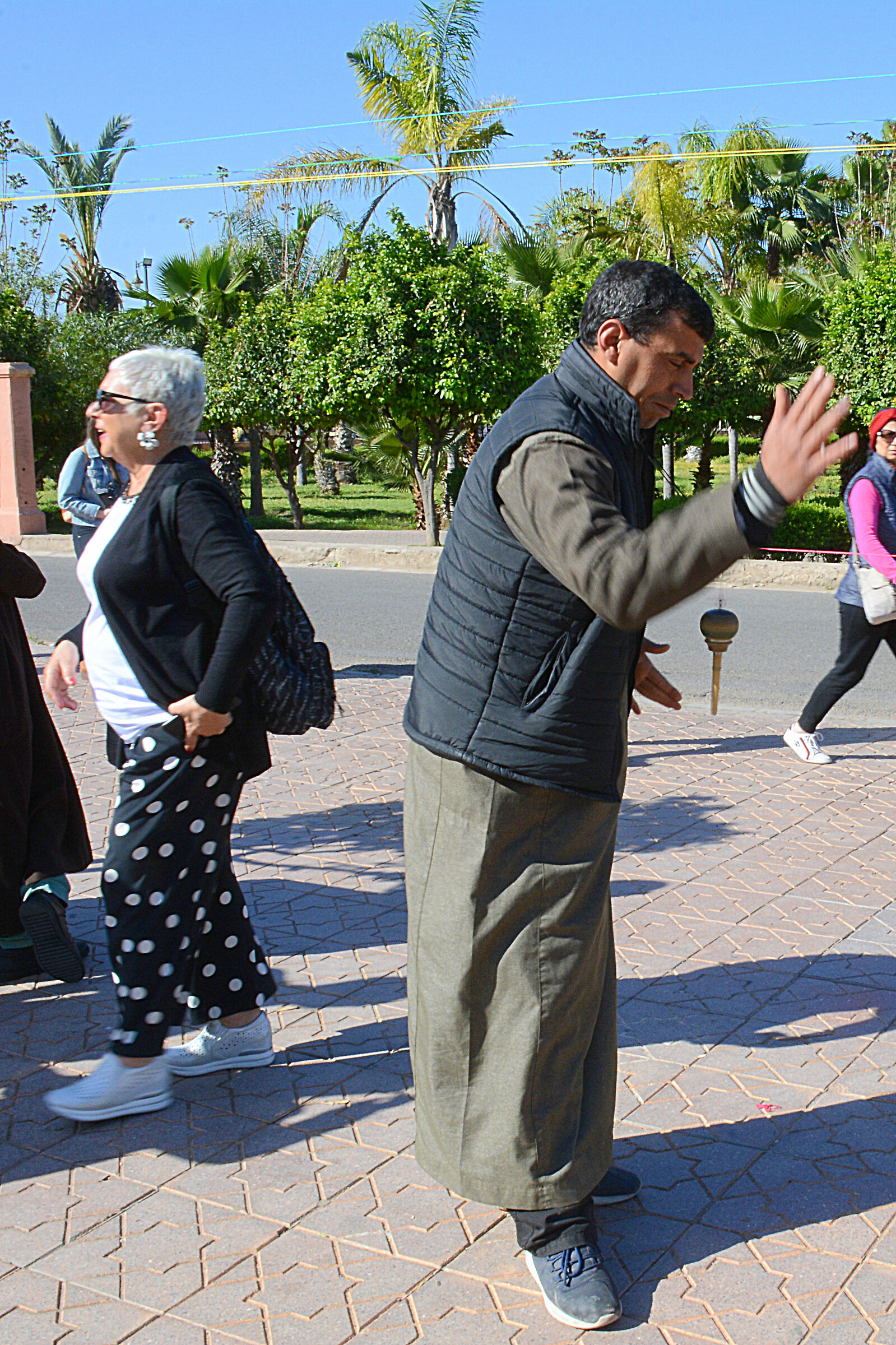 Filatore di fili di agave, Marrakech