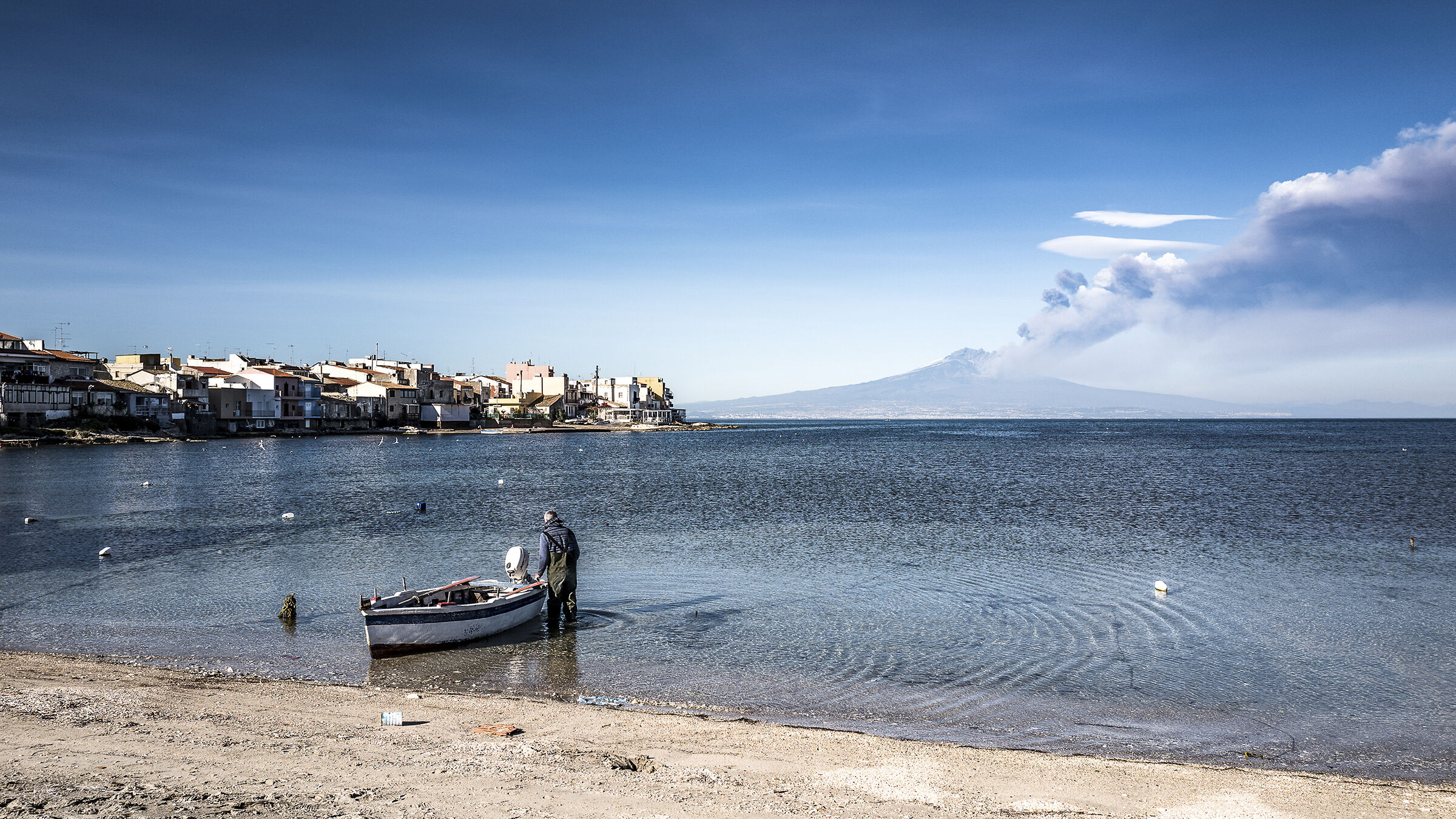 Gulf of Catania Brucoli Bay