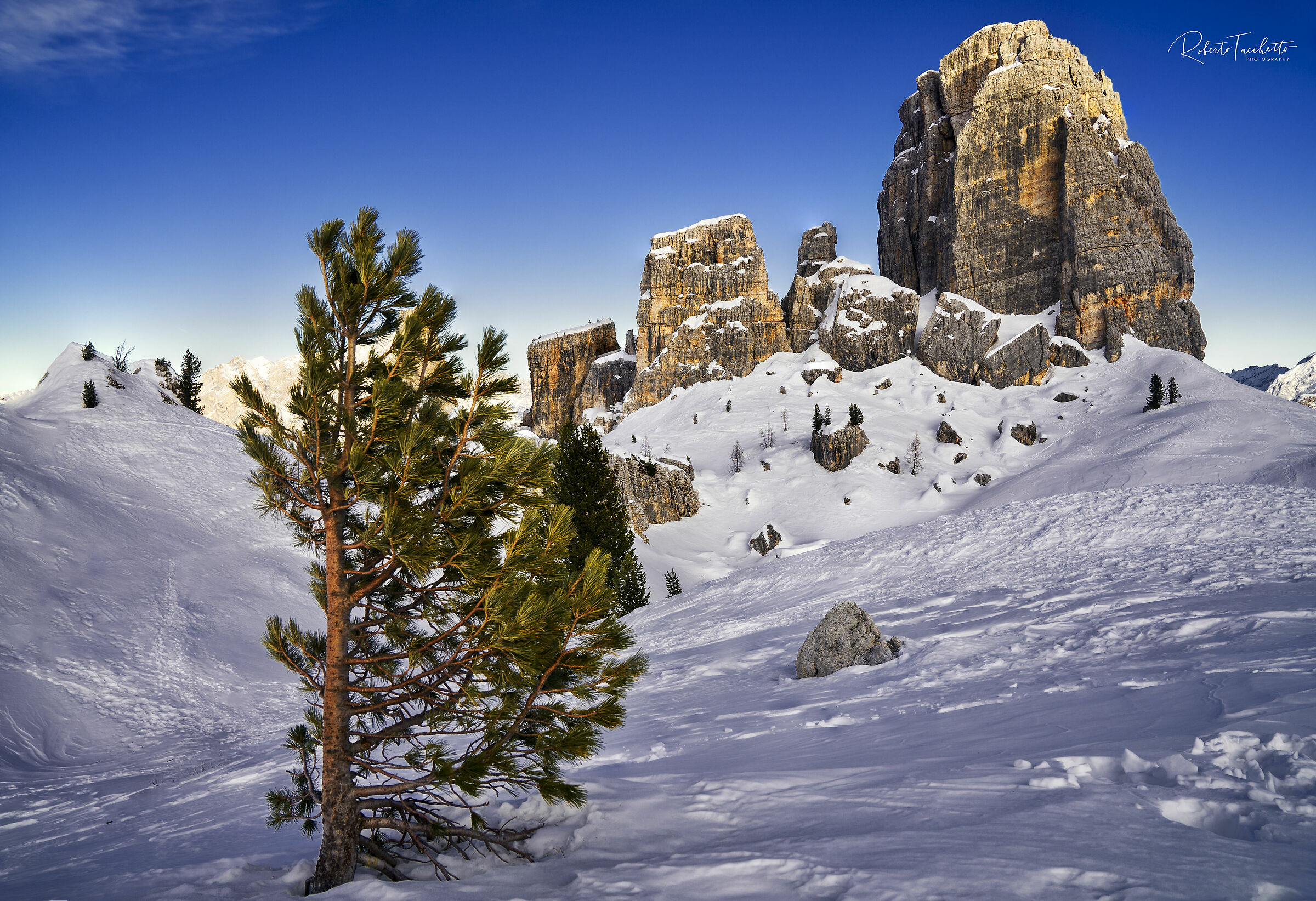 Cinque Torri verso il tramonto