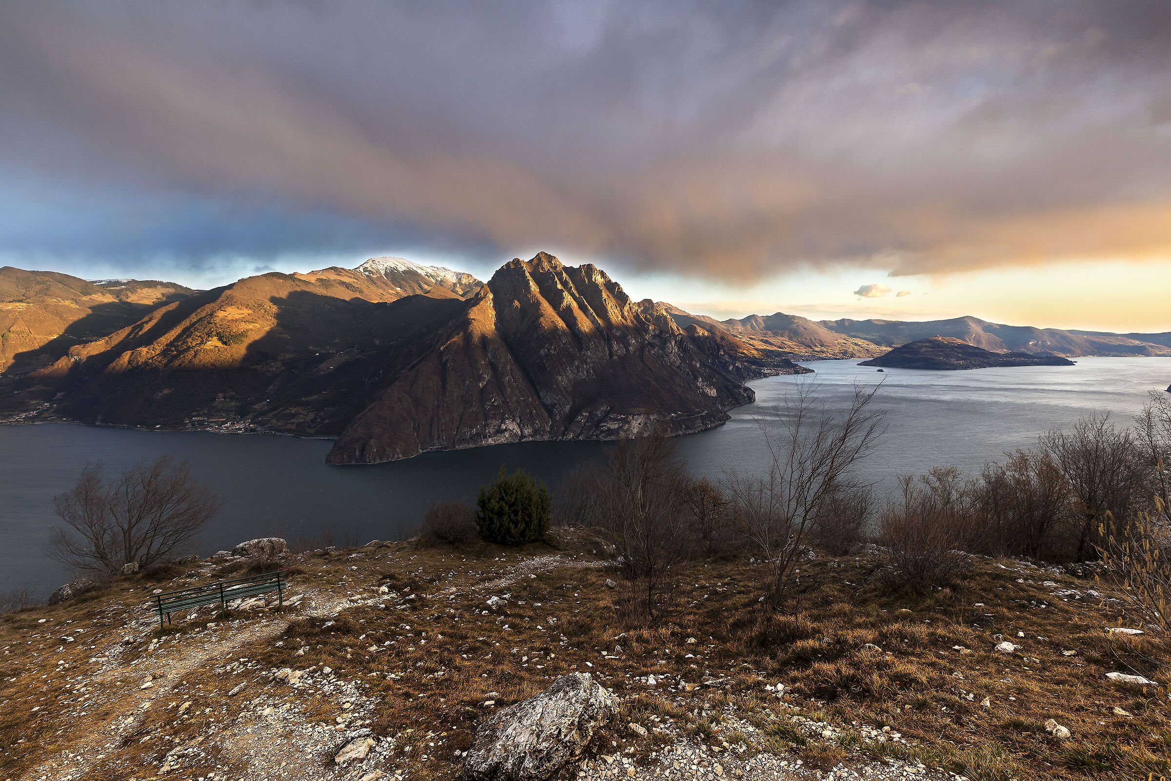 Corna trentapassi al tramonto