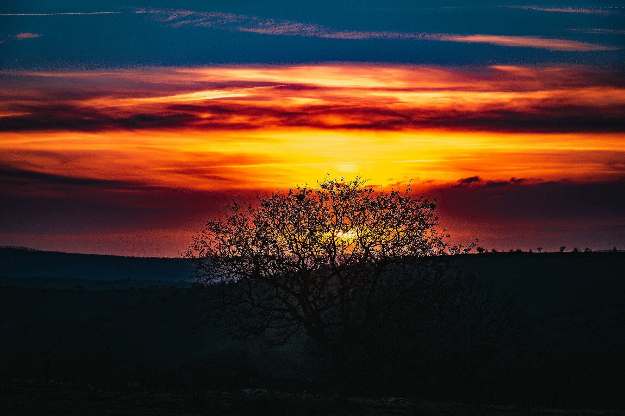 Susnset Monte Romano VT