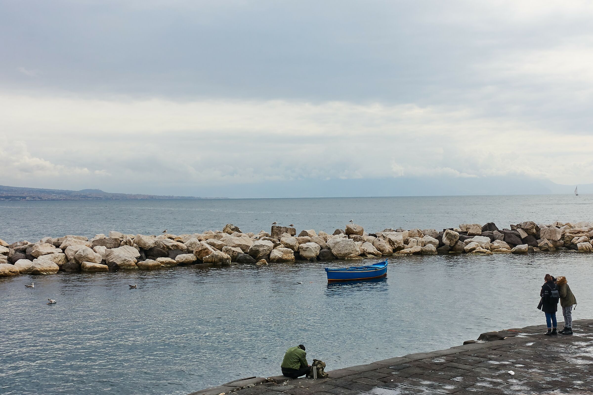 Naples: a basin marinating the school