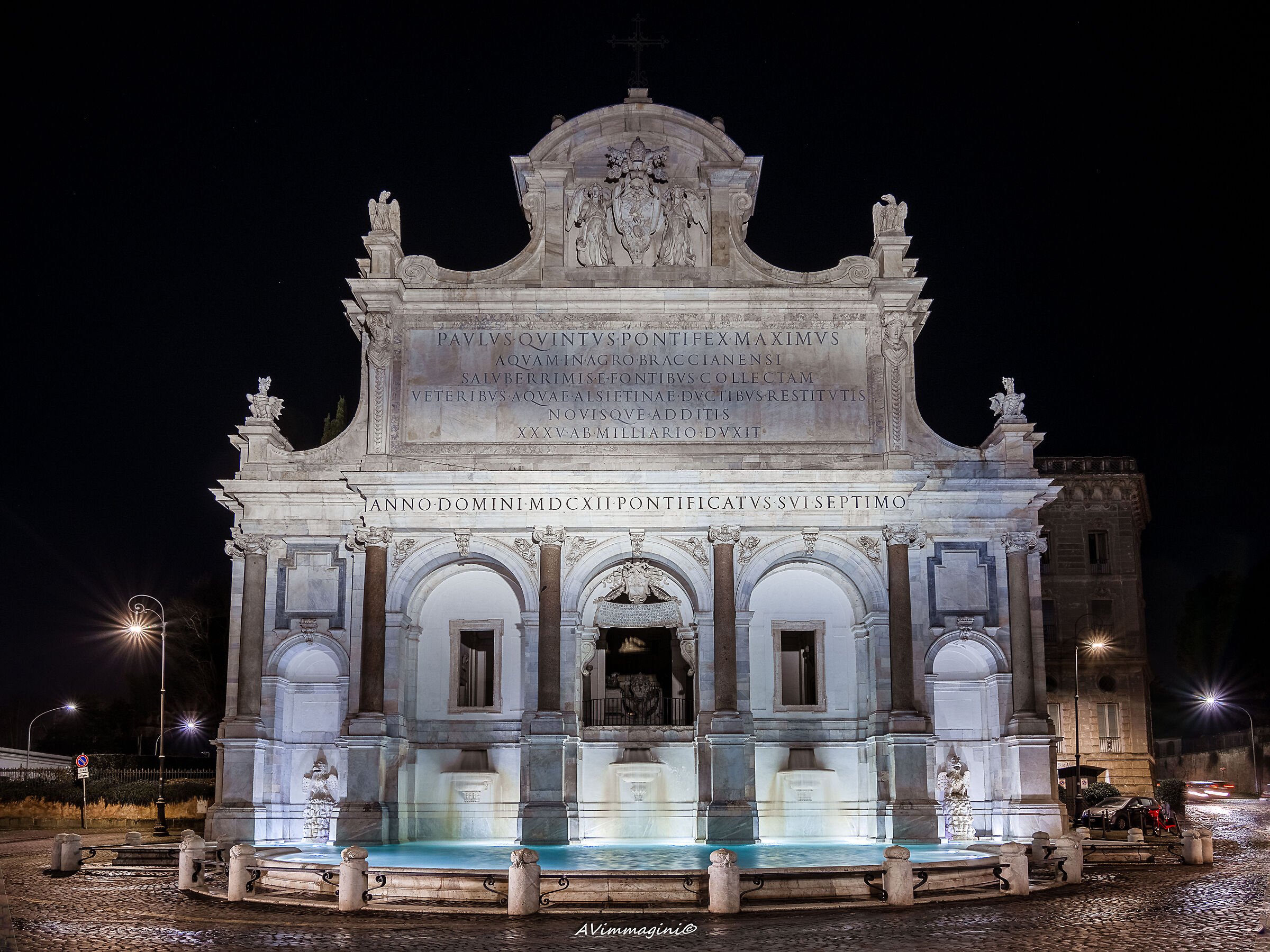 Fontana dell'acqua Paola