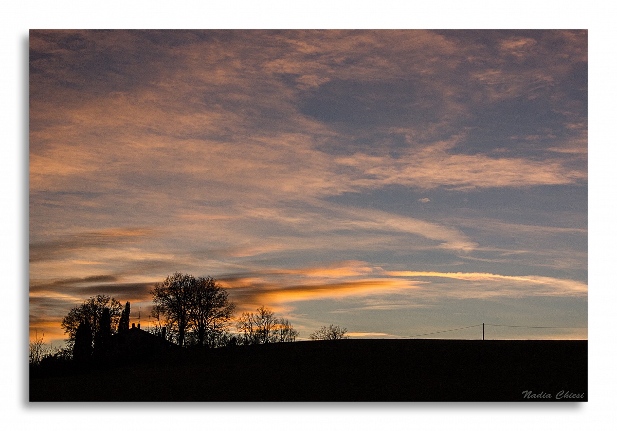 Tramonto in Collina