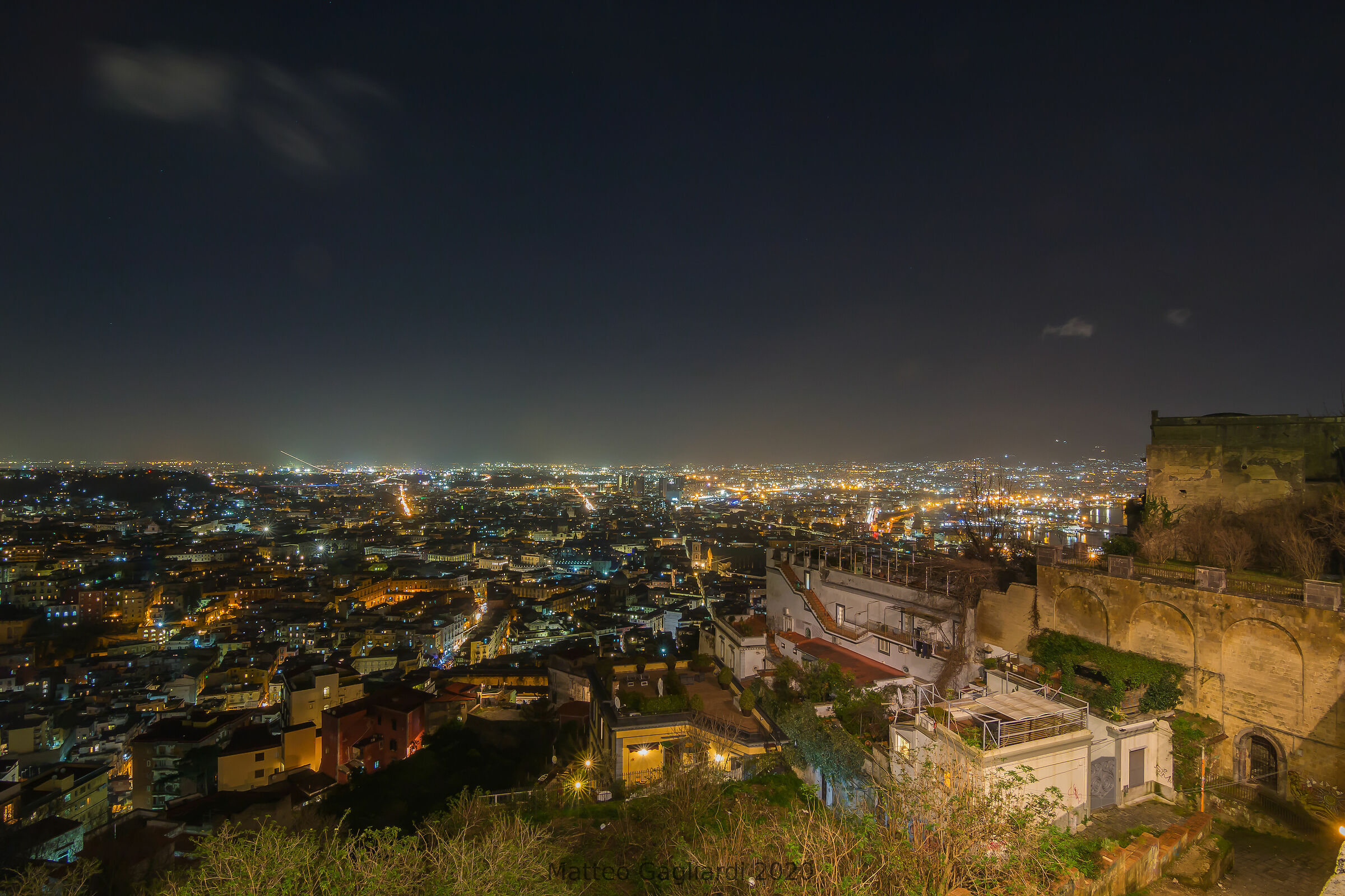 Napoli dal Belvedere San Martino