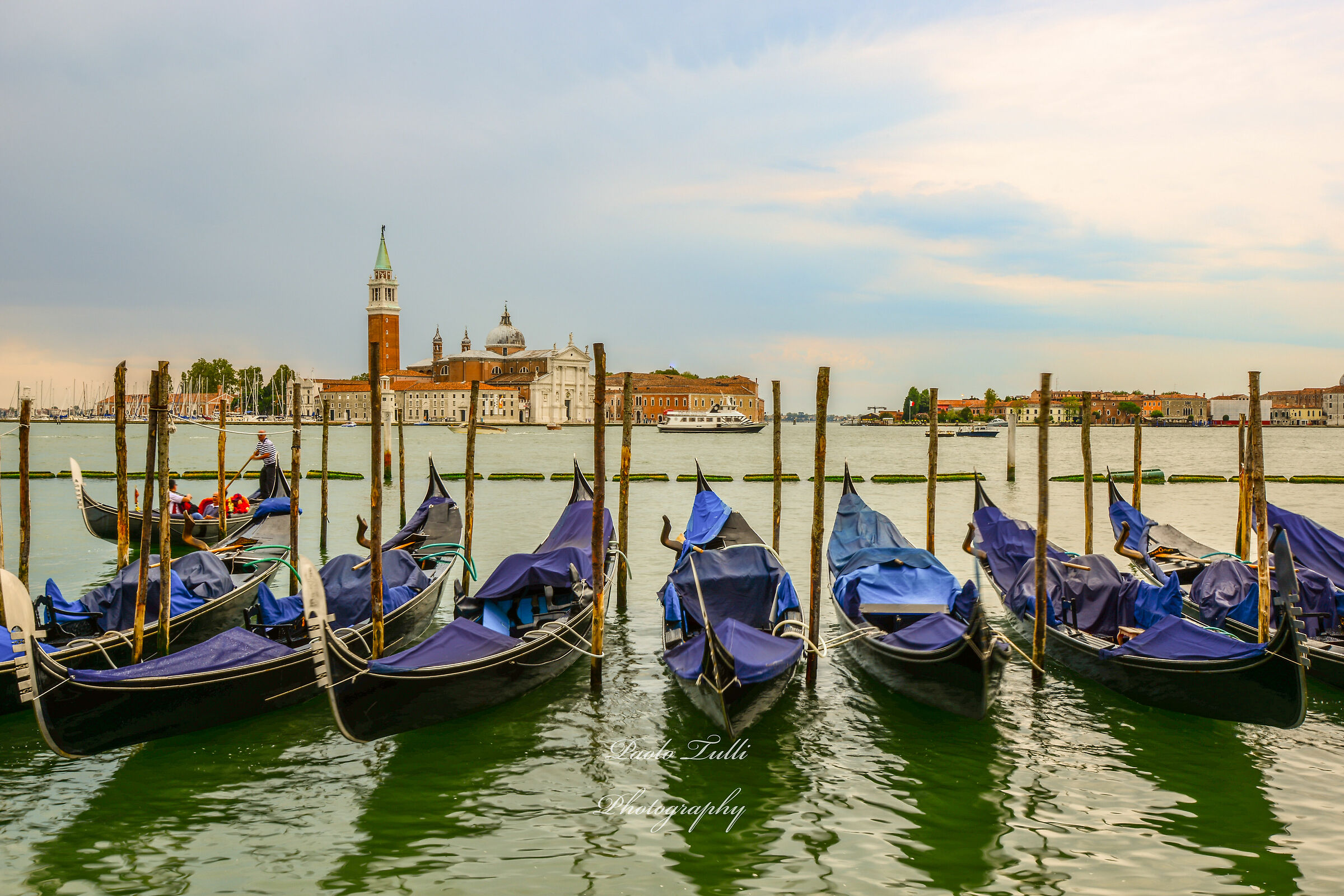 Venice...in gondola.