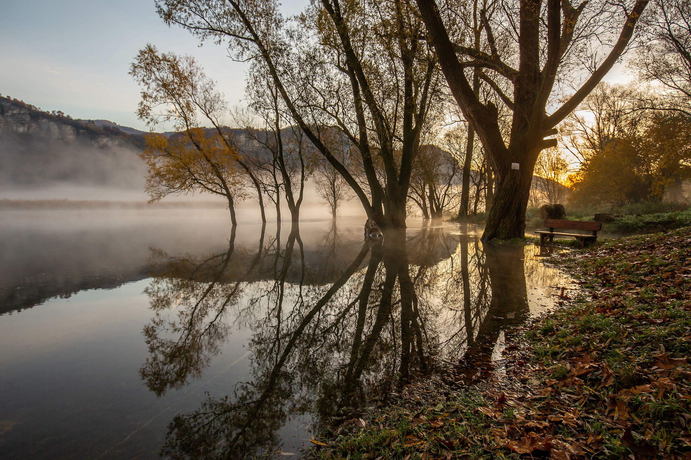 The stillness after the storm.