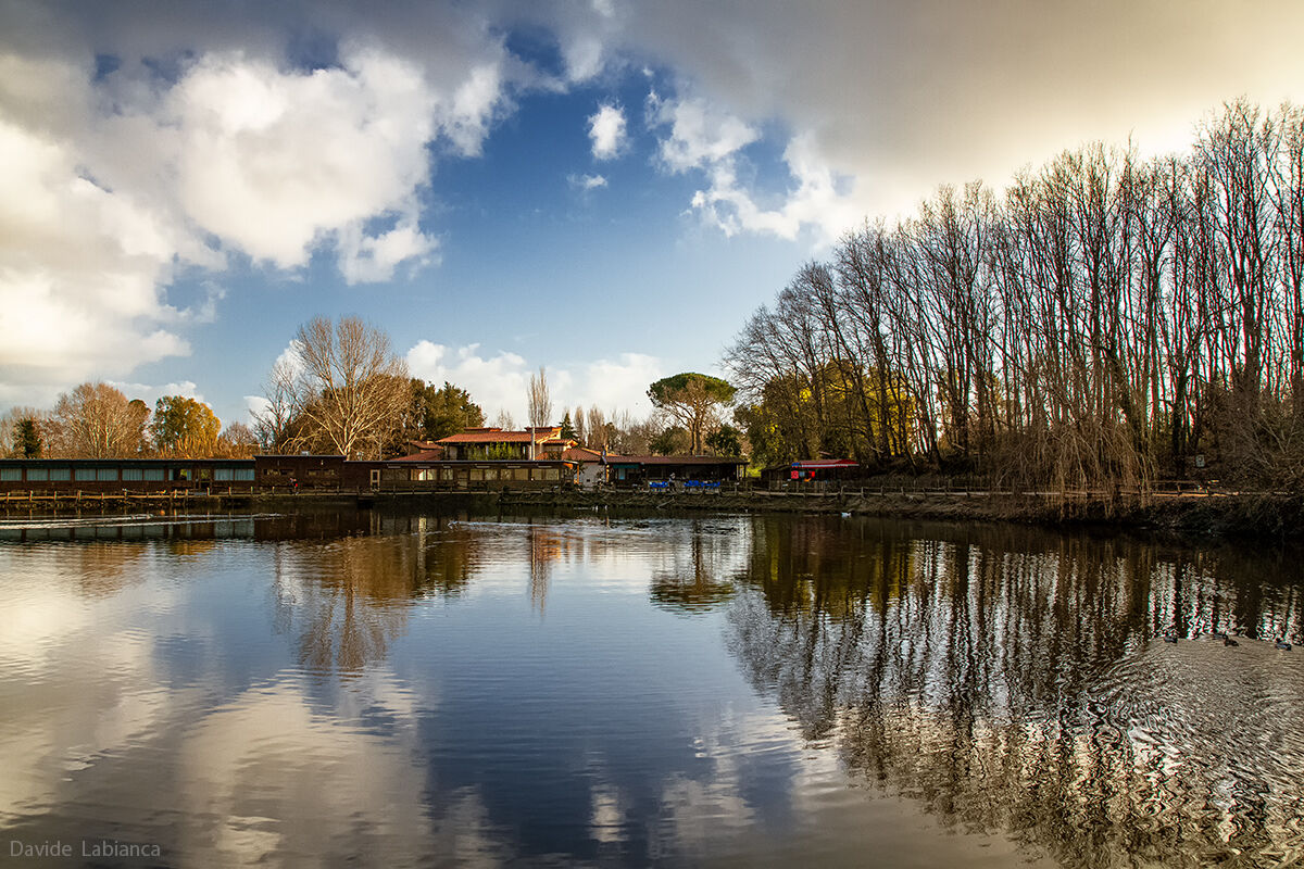Una cornice di nuvole