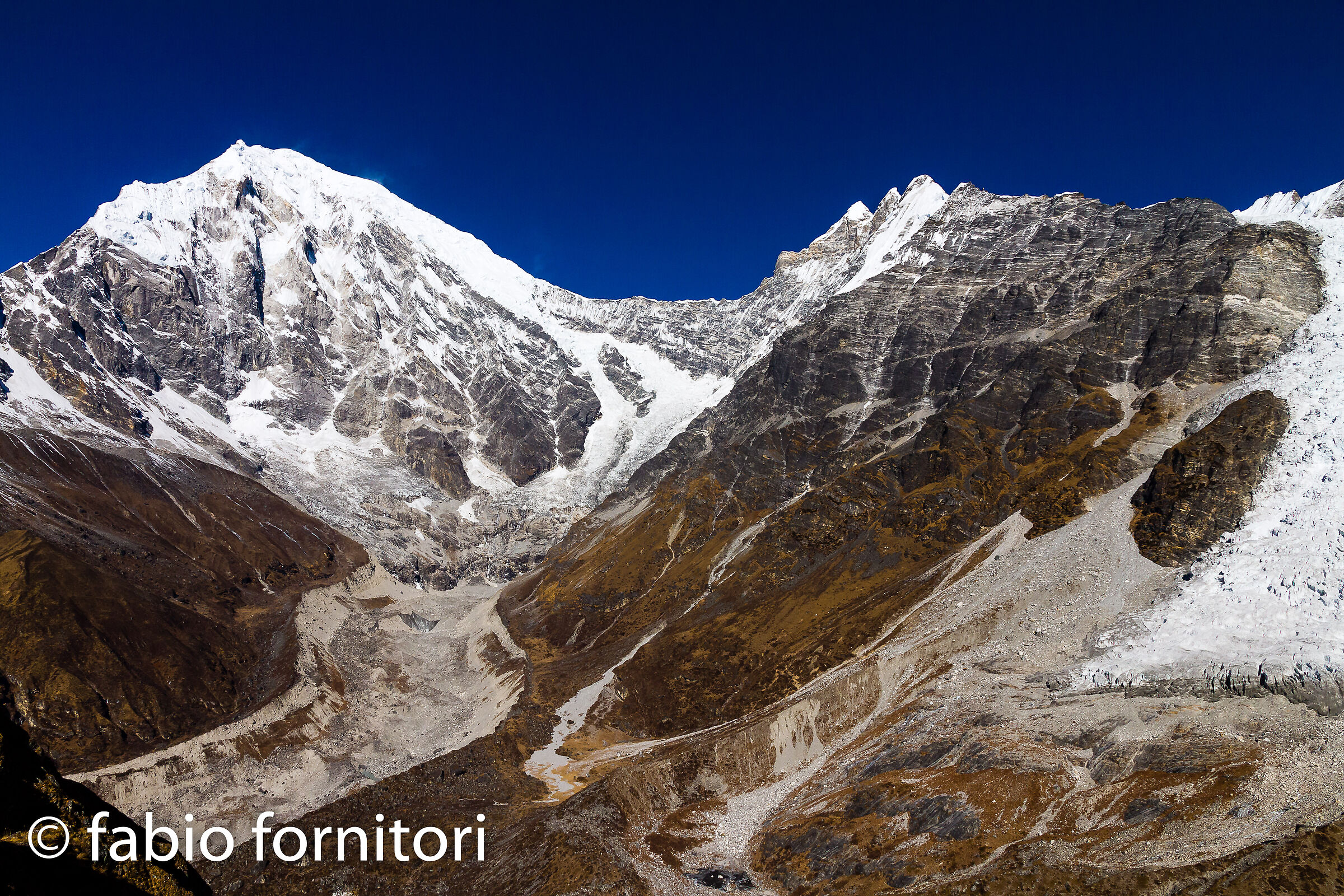 Langtang , Kyangjing Ri view from m.4773 , Nepal 2011