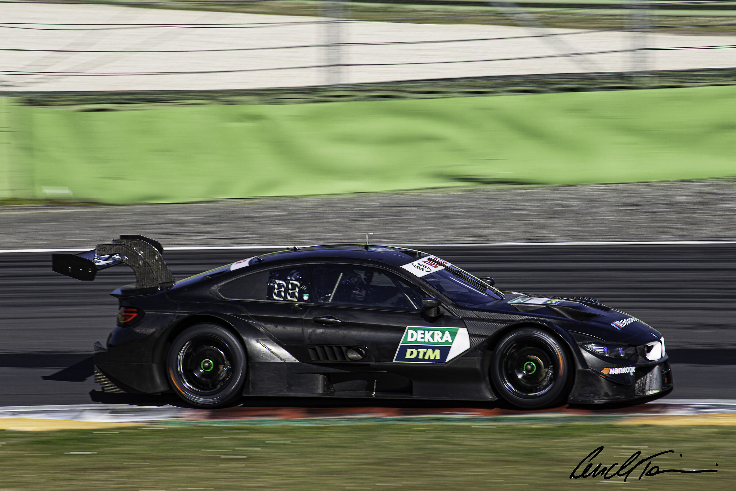 DTM BMW M4 Vallelunga Test