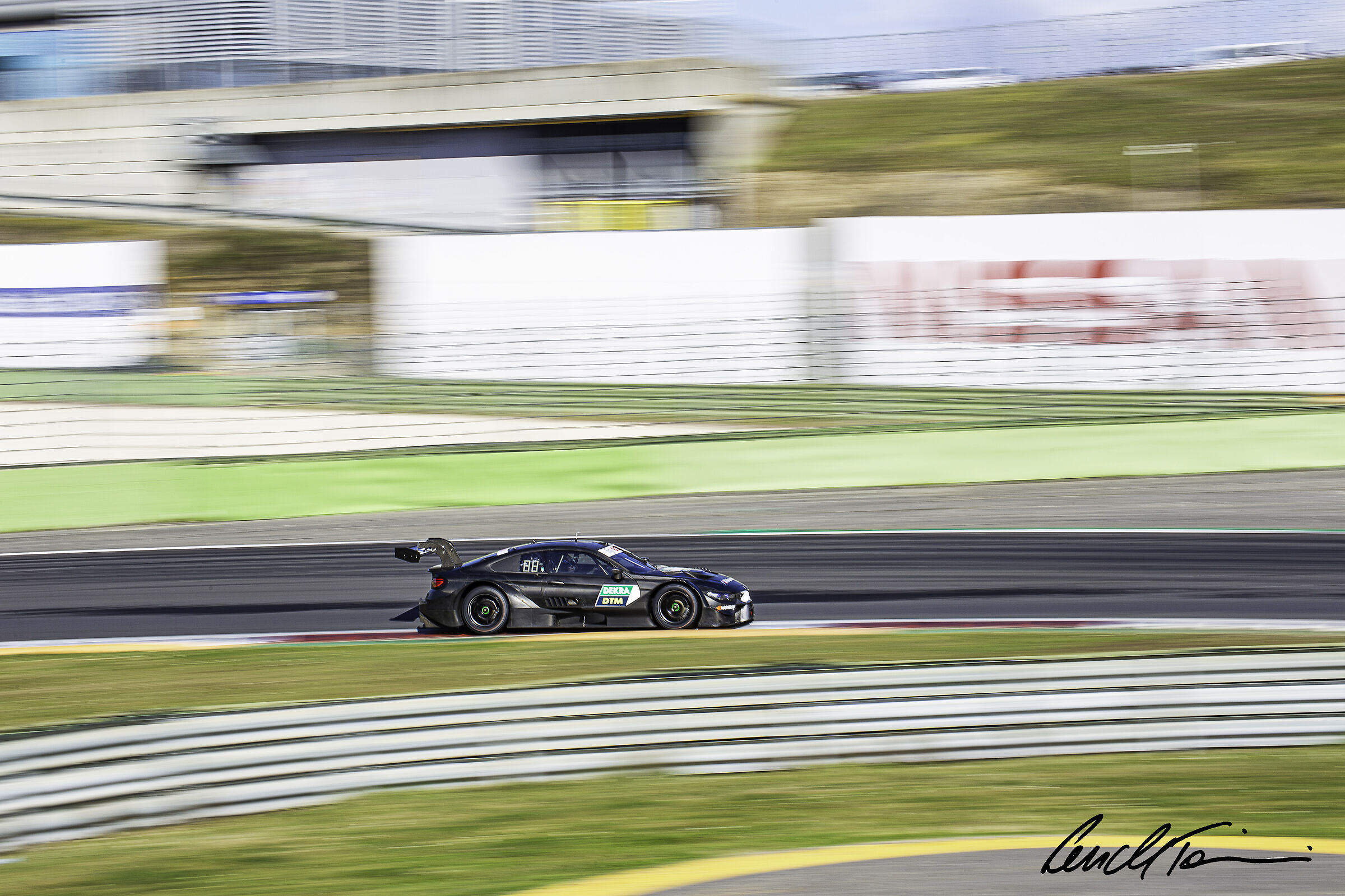DTM BMW M4 Vallelunga Test