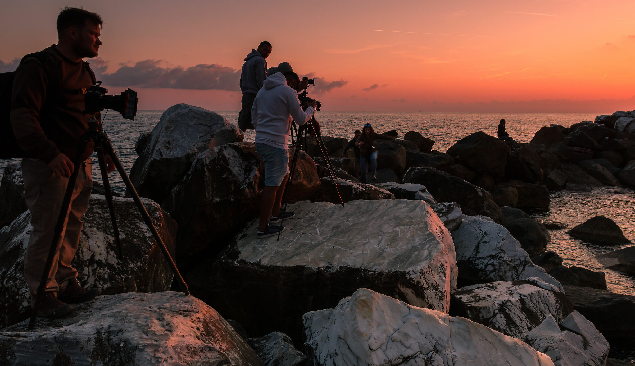 Sunset at Riomaggiore