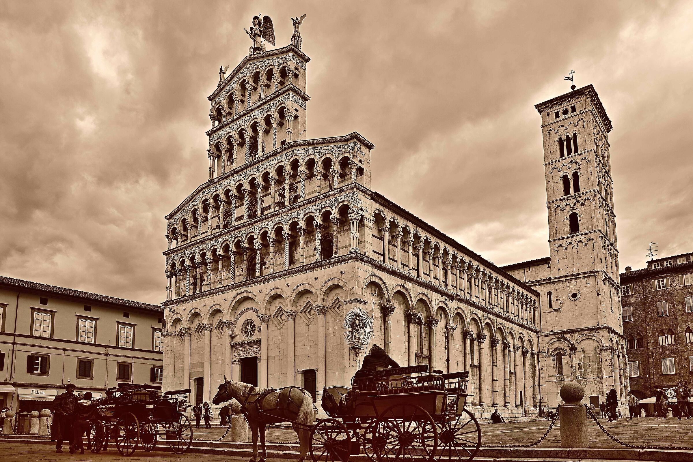 Lucca, la Chiesa di San Michele