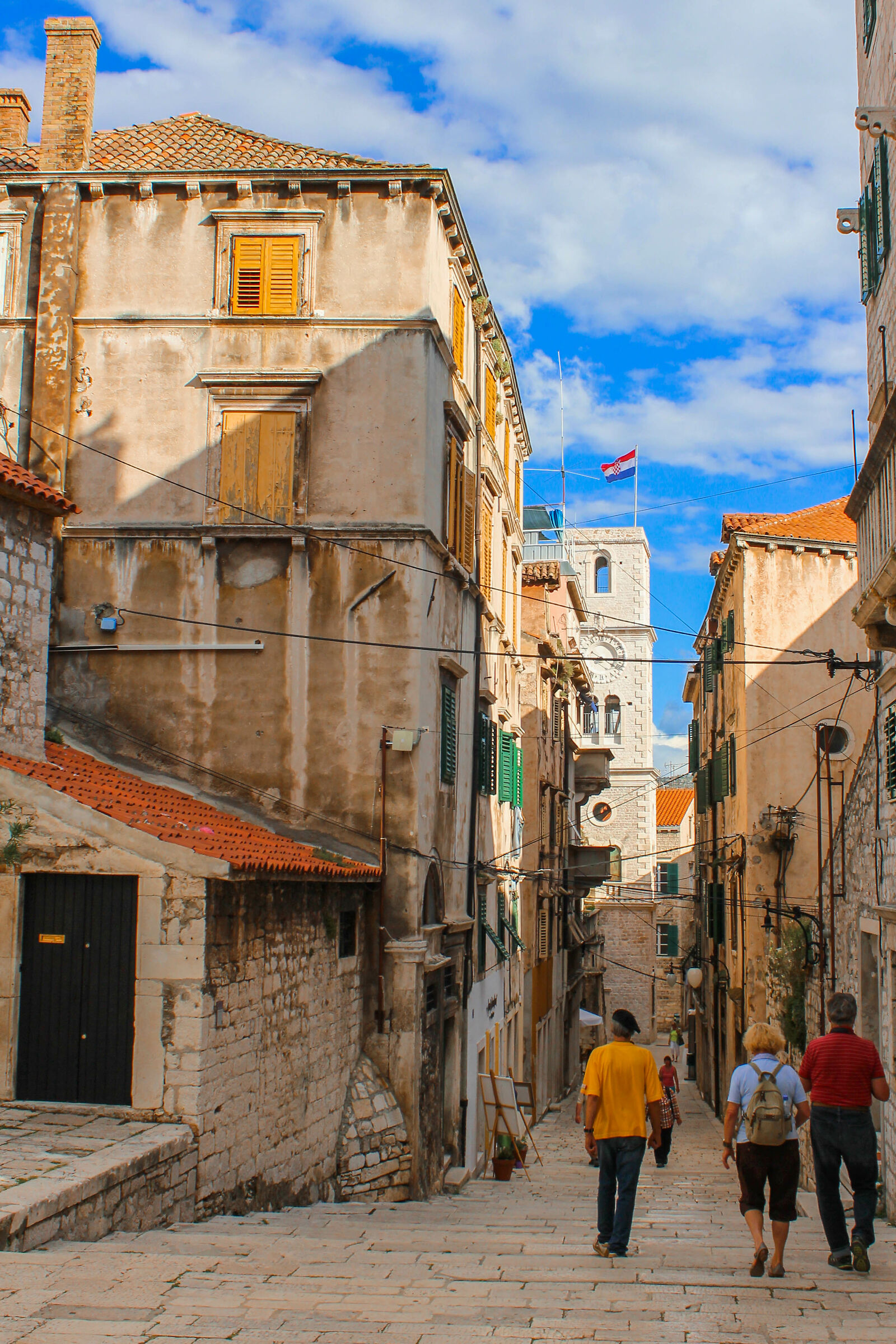 Streets of Sibenik, Croazia