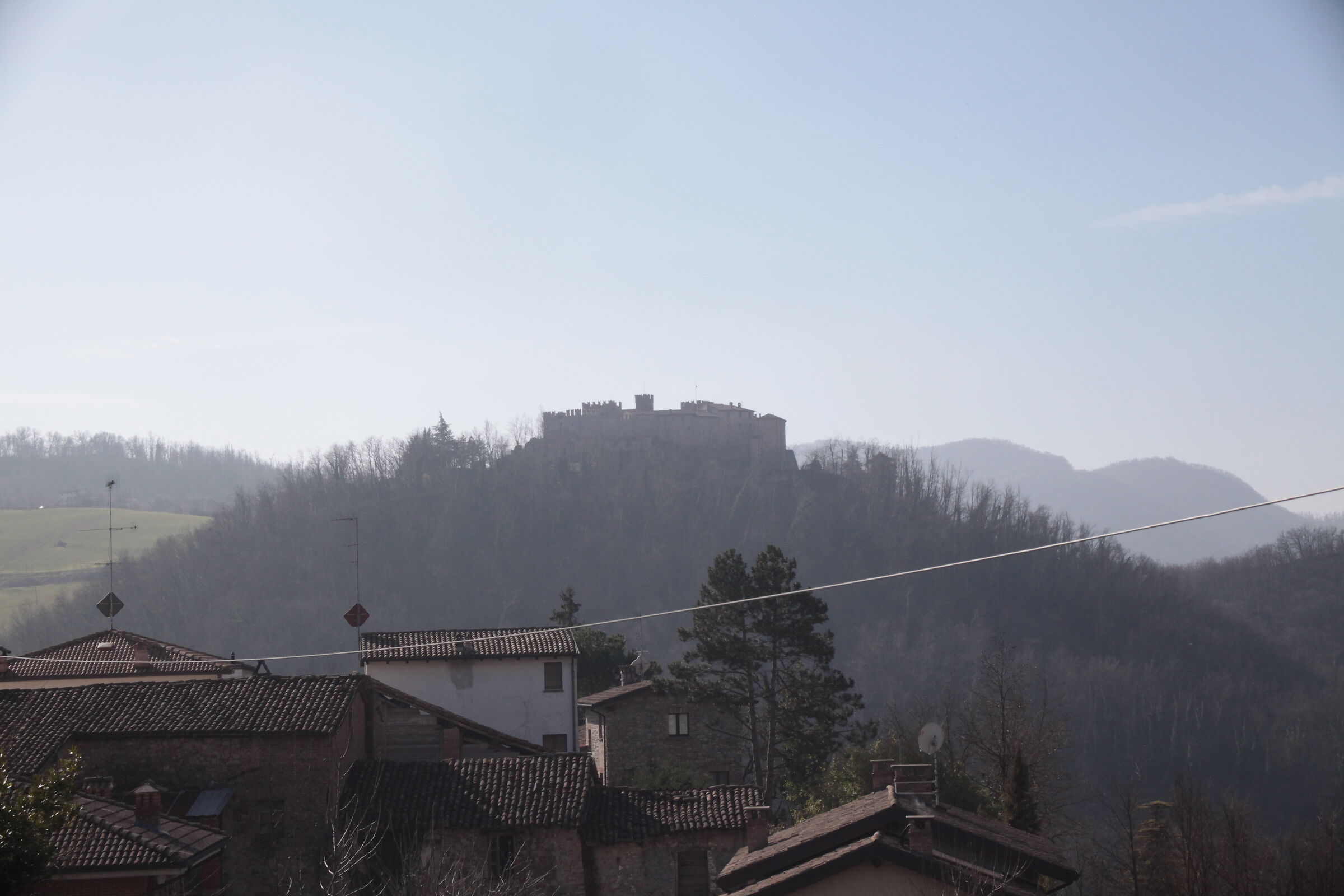 Castello nella foschia