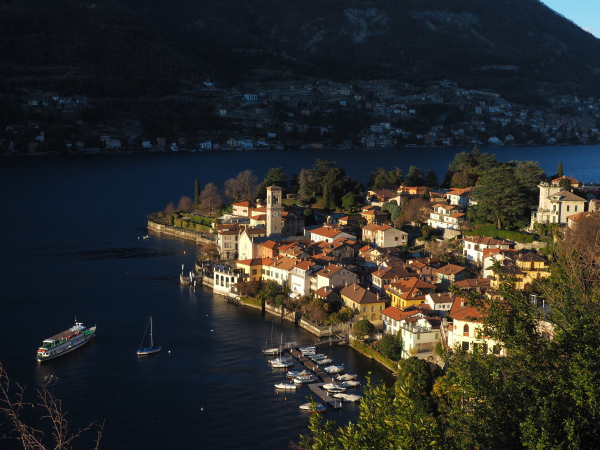 Torno in un fresco pomeriggio invernale