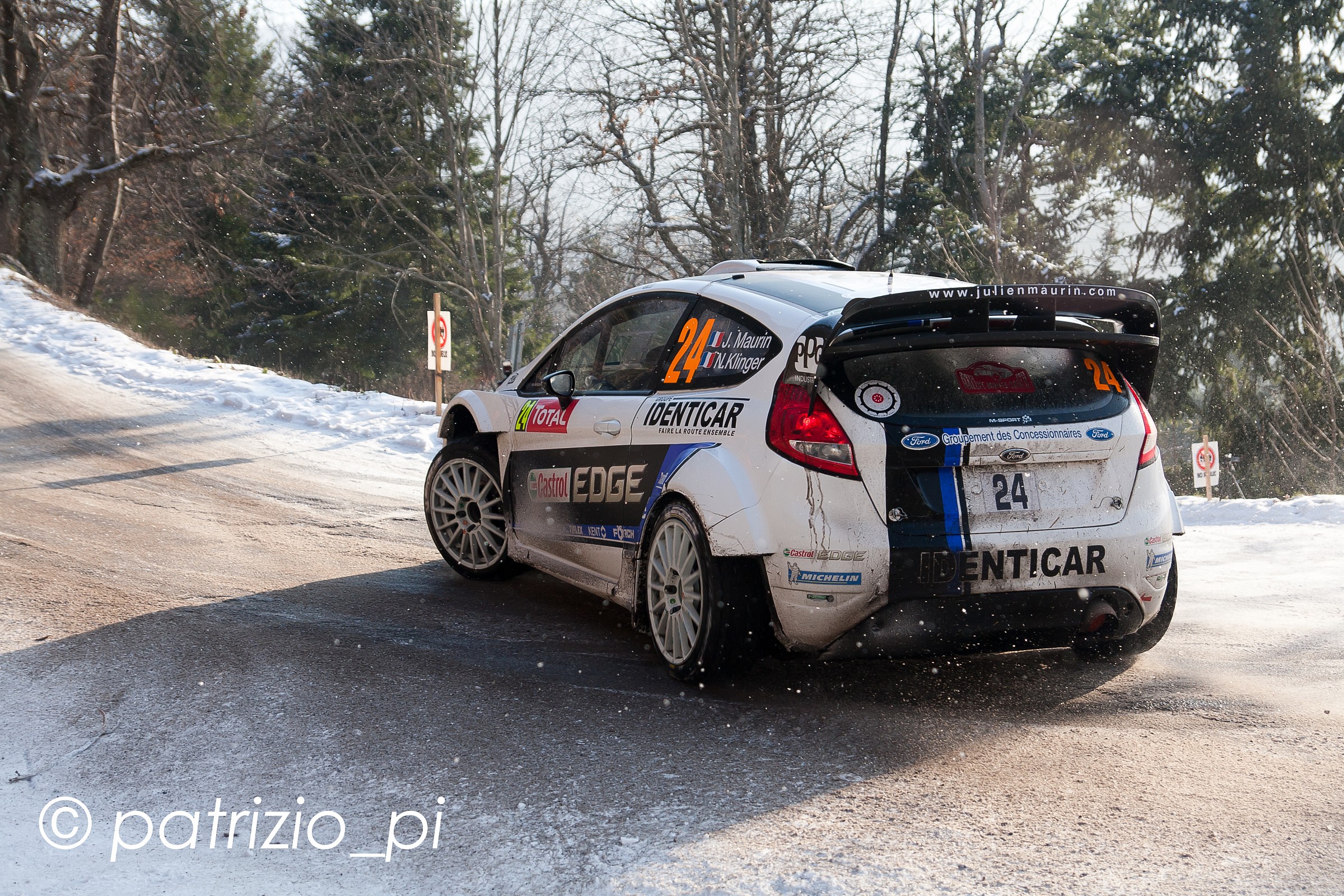 Maurin on Ford Fiesta WRC