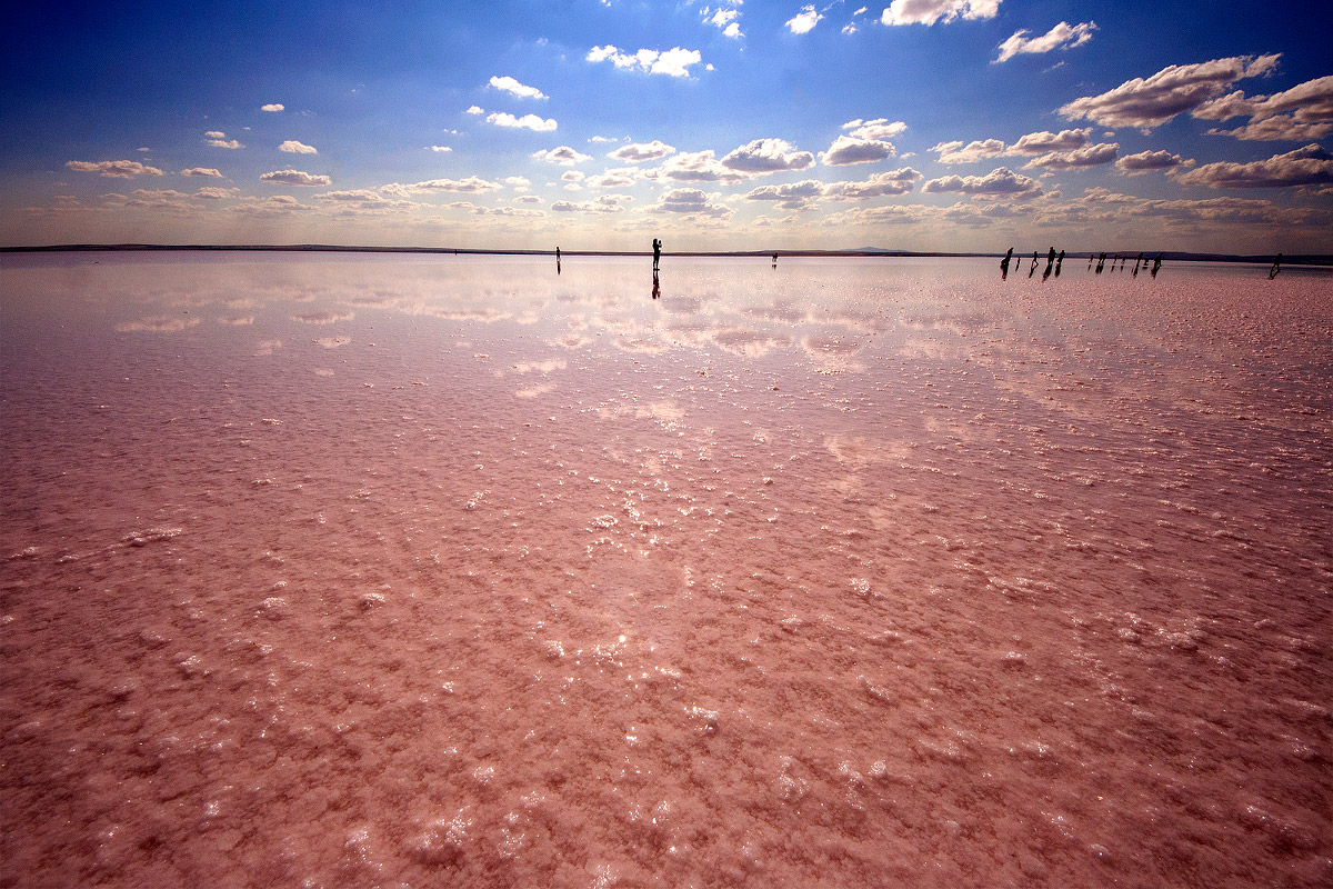 Lago salato Tuz-Golu (Turchia)