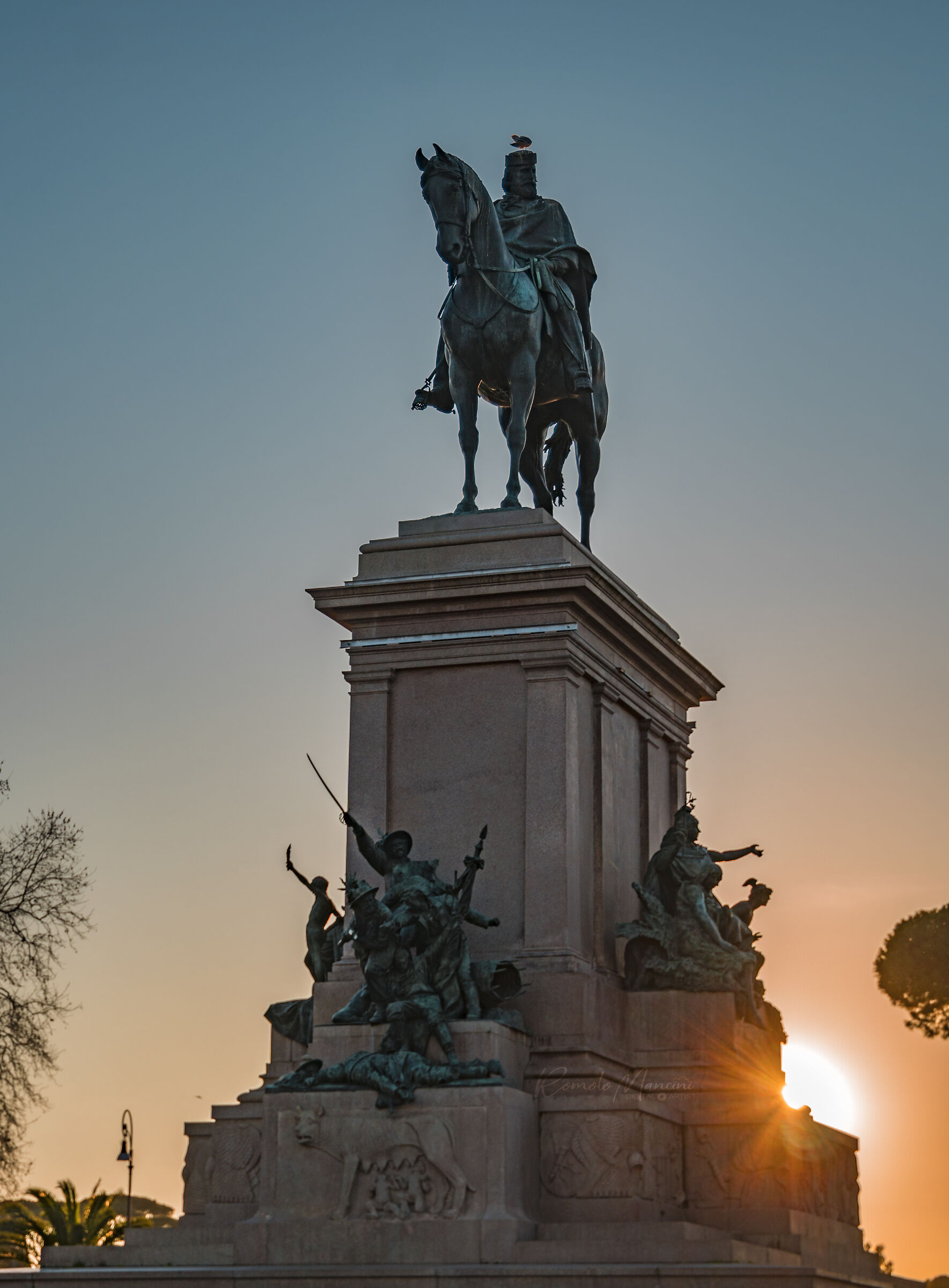Gianicolo - Garibaldi Equestrian Statue
