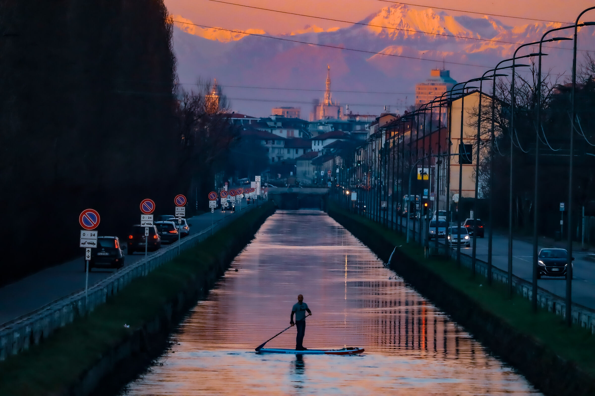 Naviglio Pavese dal ponte dell' Annone