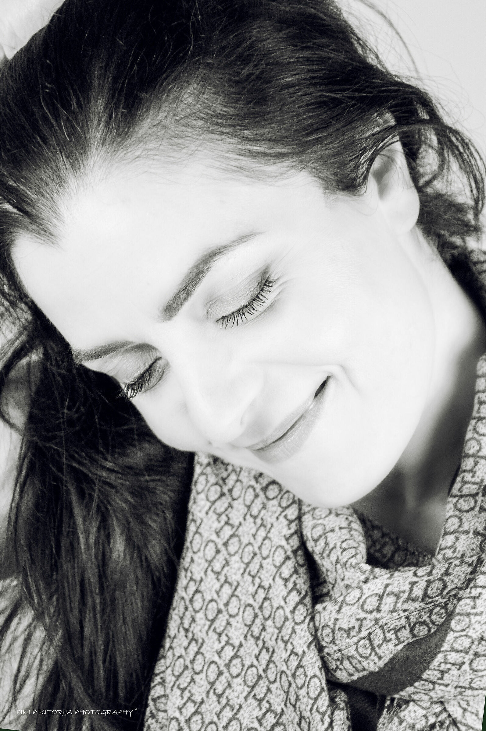 Il ritratto di bello e chiaro tuo sorriso