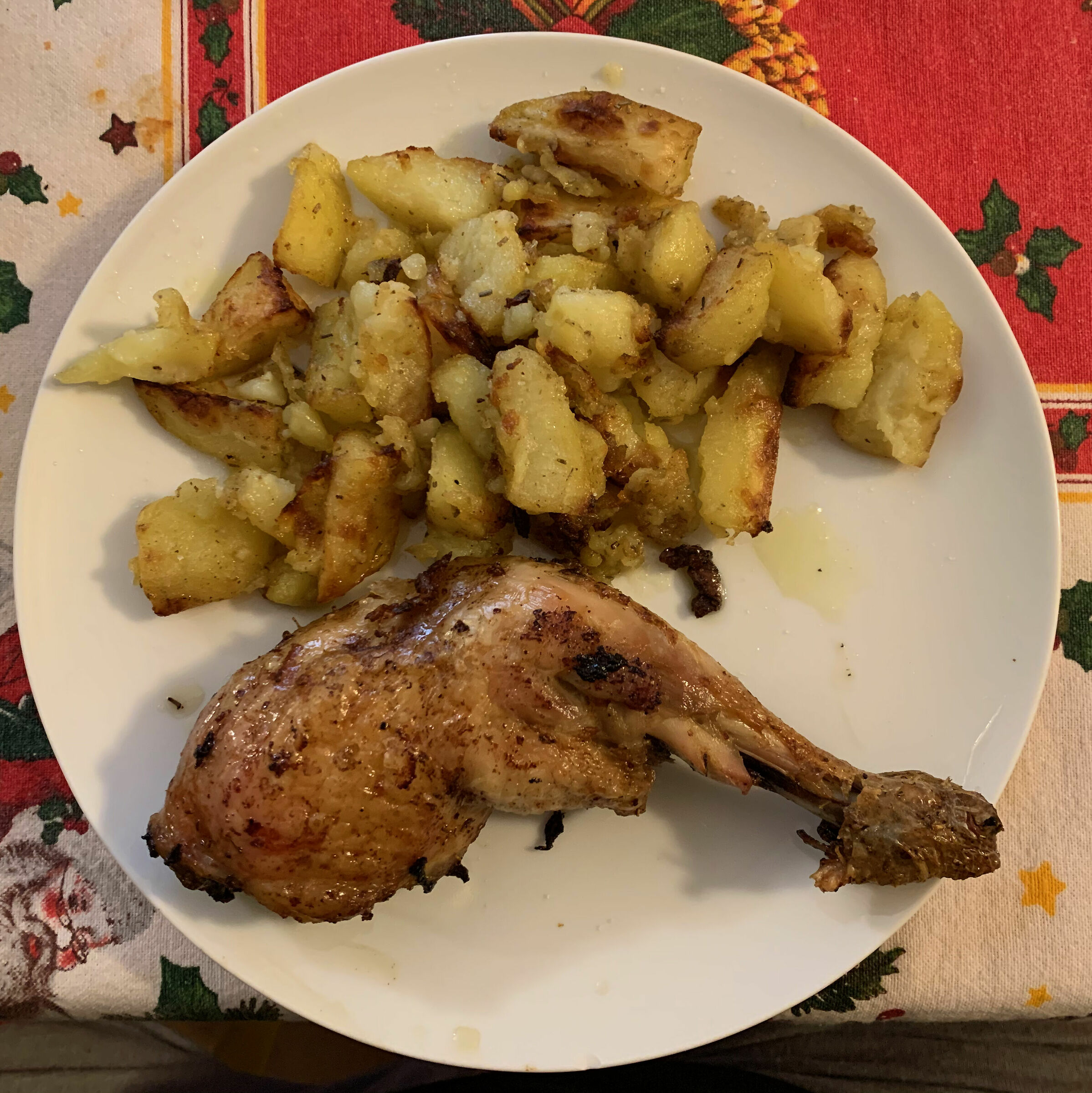 Oggi a pranzo elefantino con patate