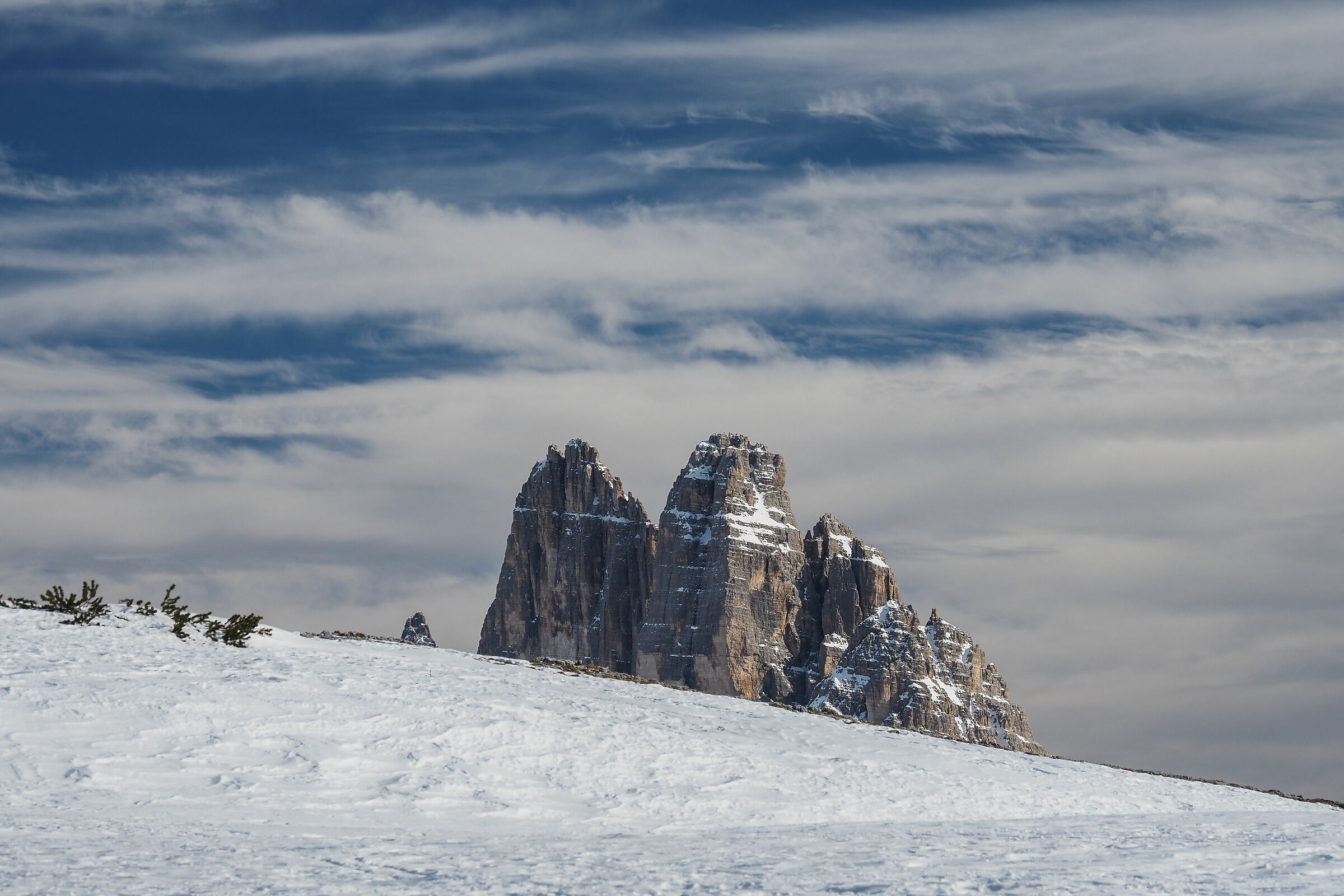 Three Lavaredo Peaks coming...