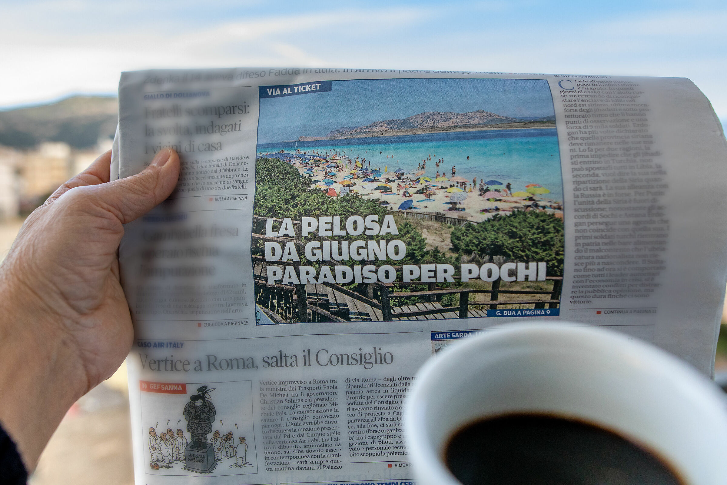 La Pelosa da giugno paradiso per pochi