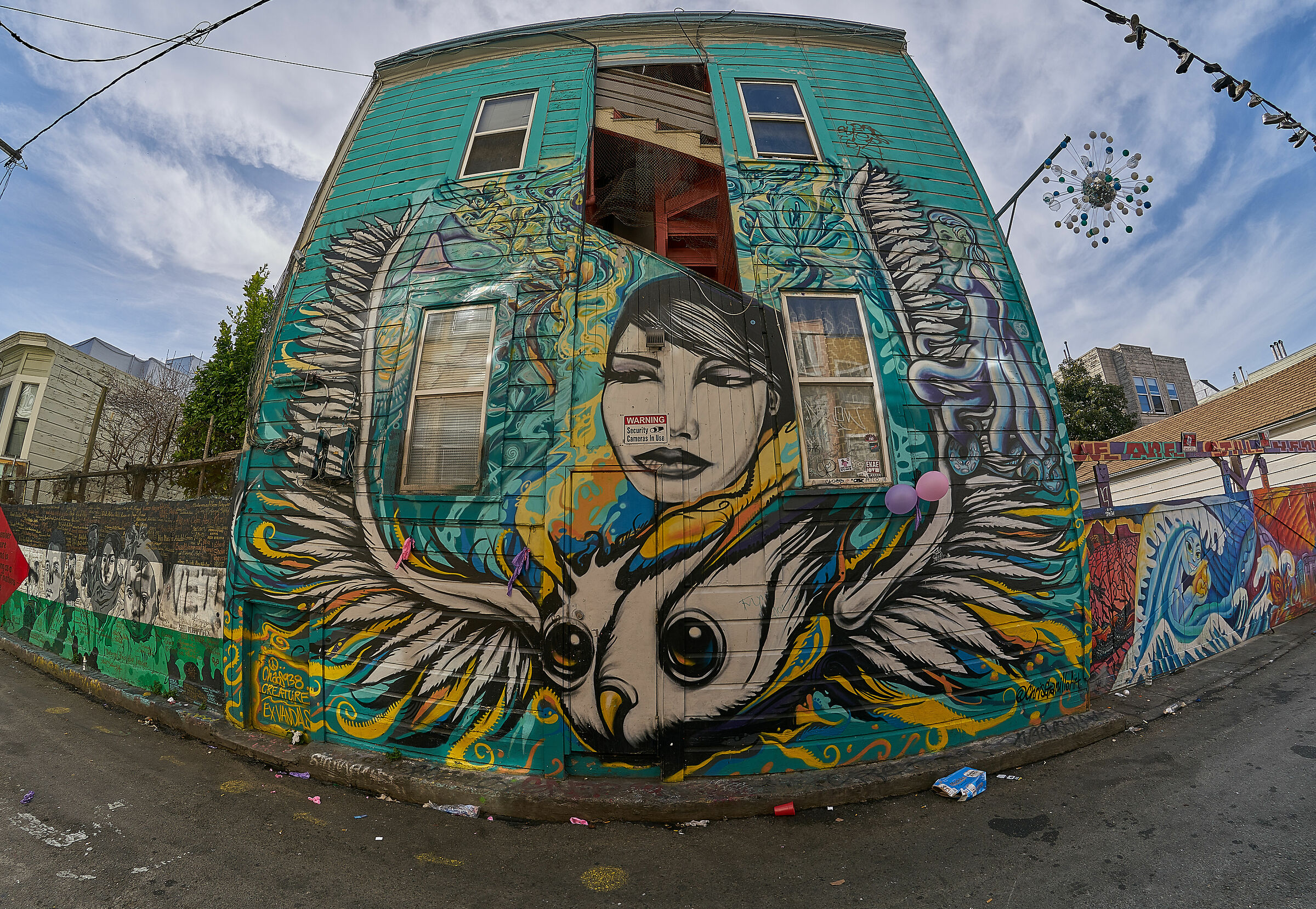 Street paintings on Mission, SF #2