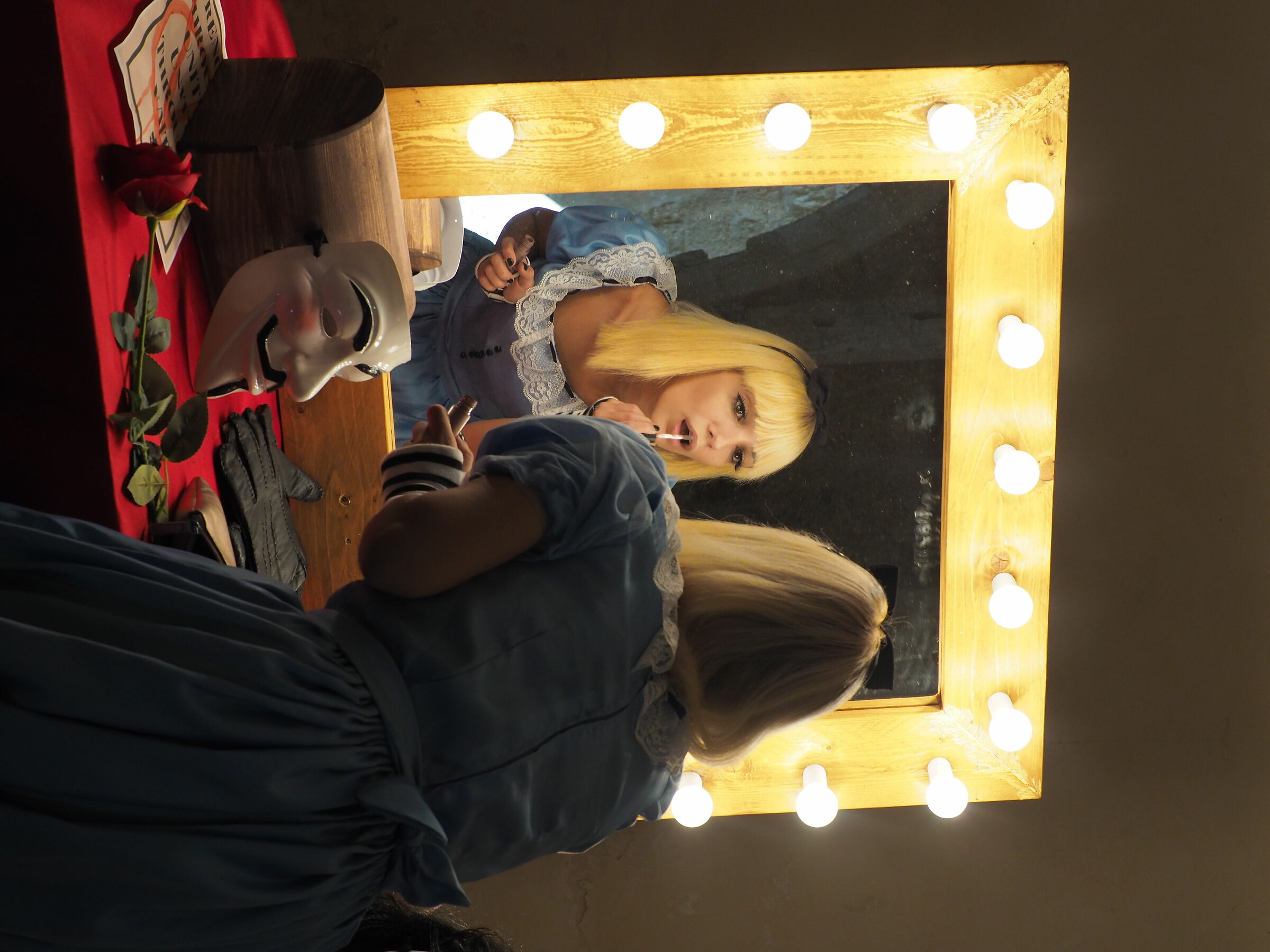 alice before the show