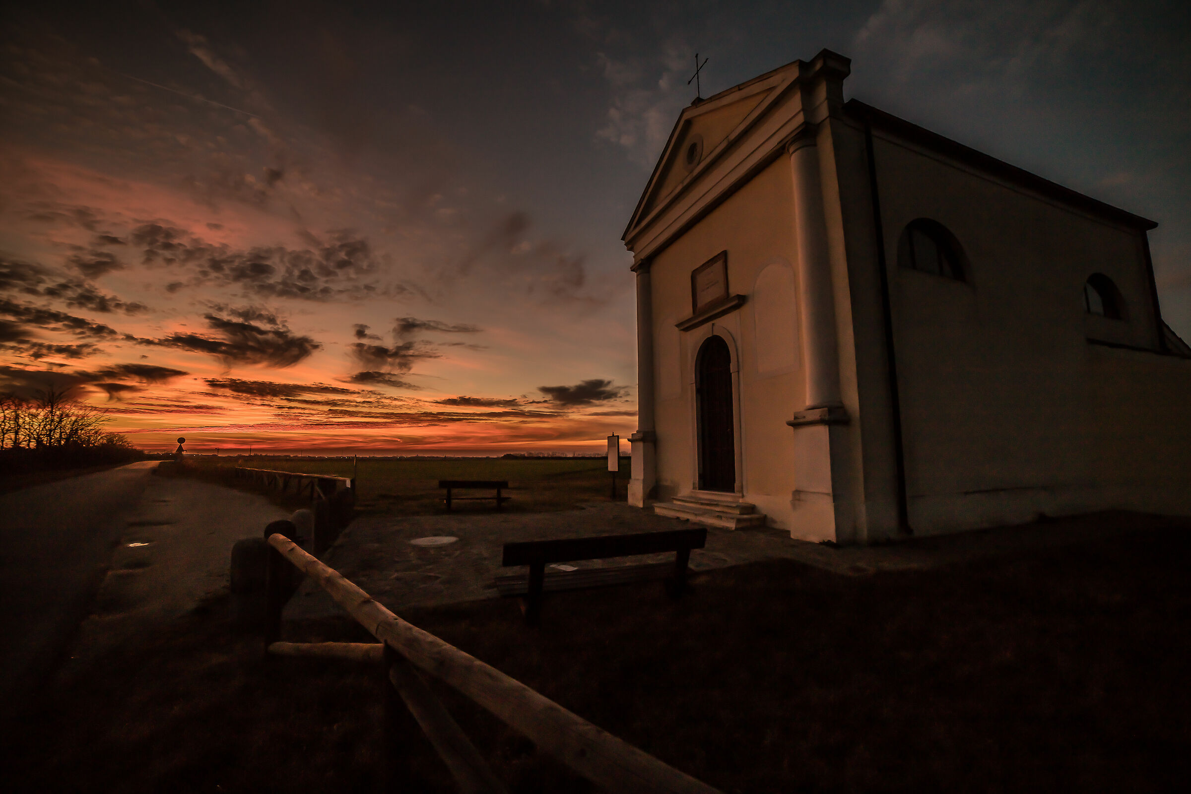 The church of Moceniga