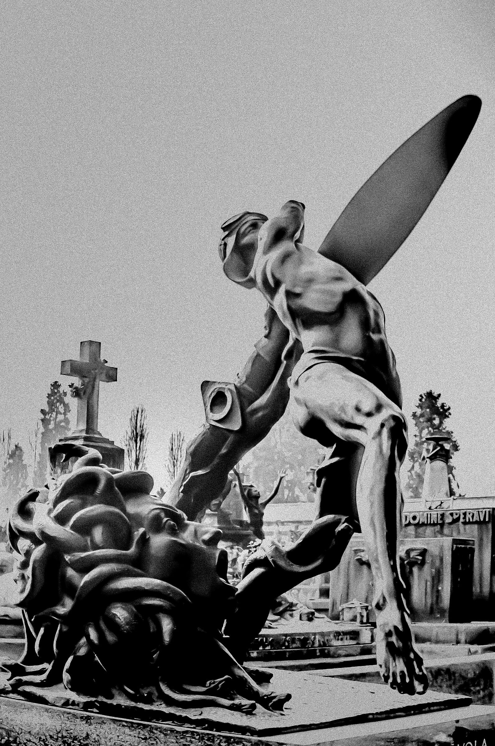 La domenica mattina al cimitero