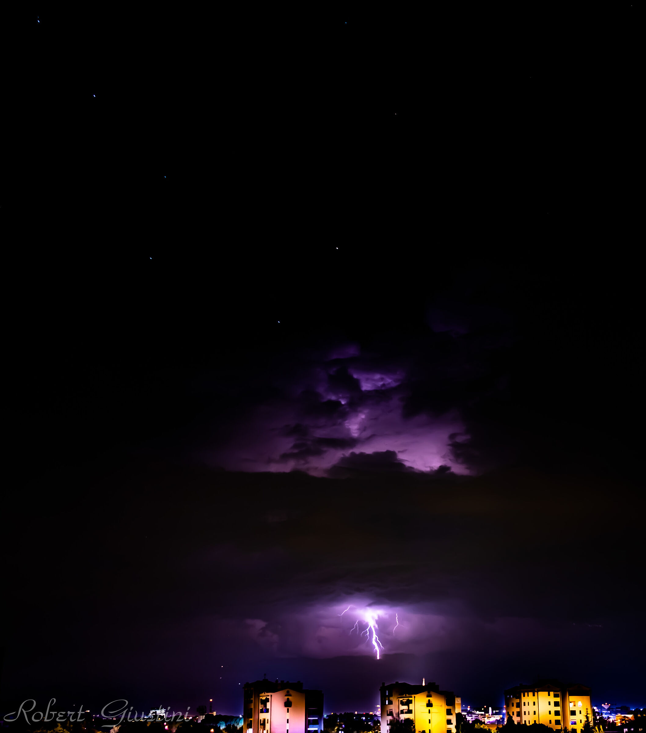 Nube temporalesca a Pordenone