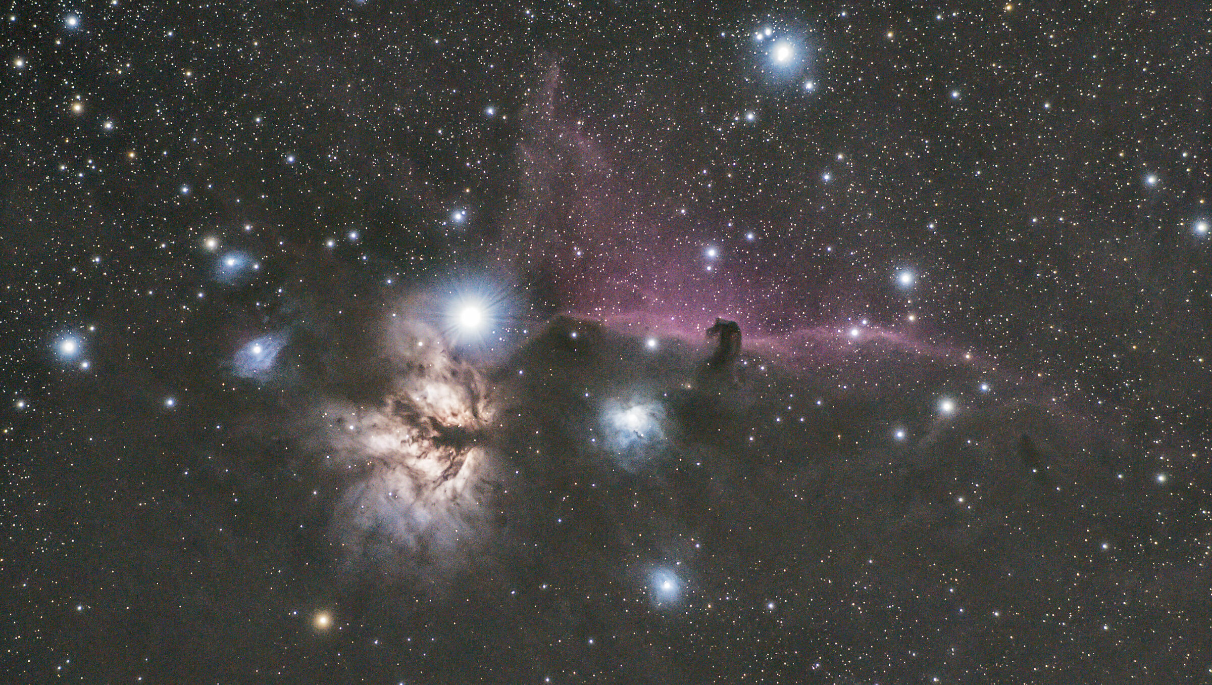Horse & Flame nebula