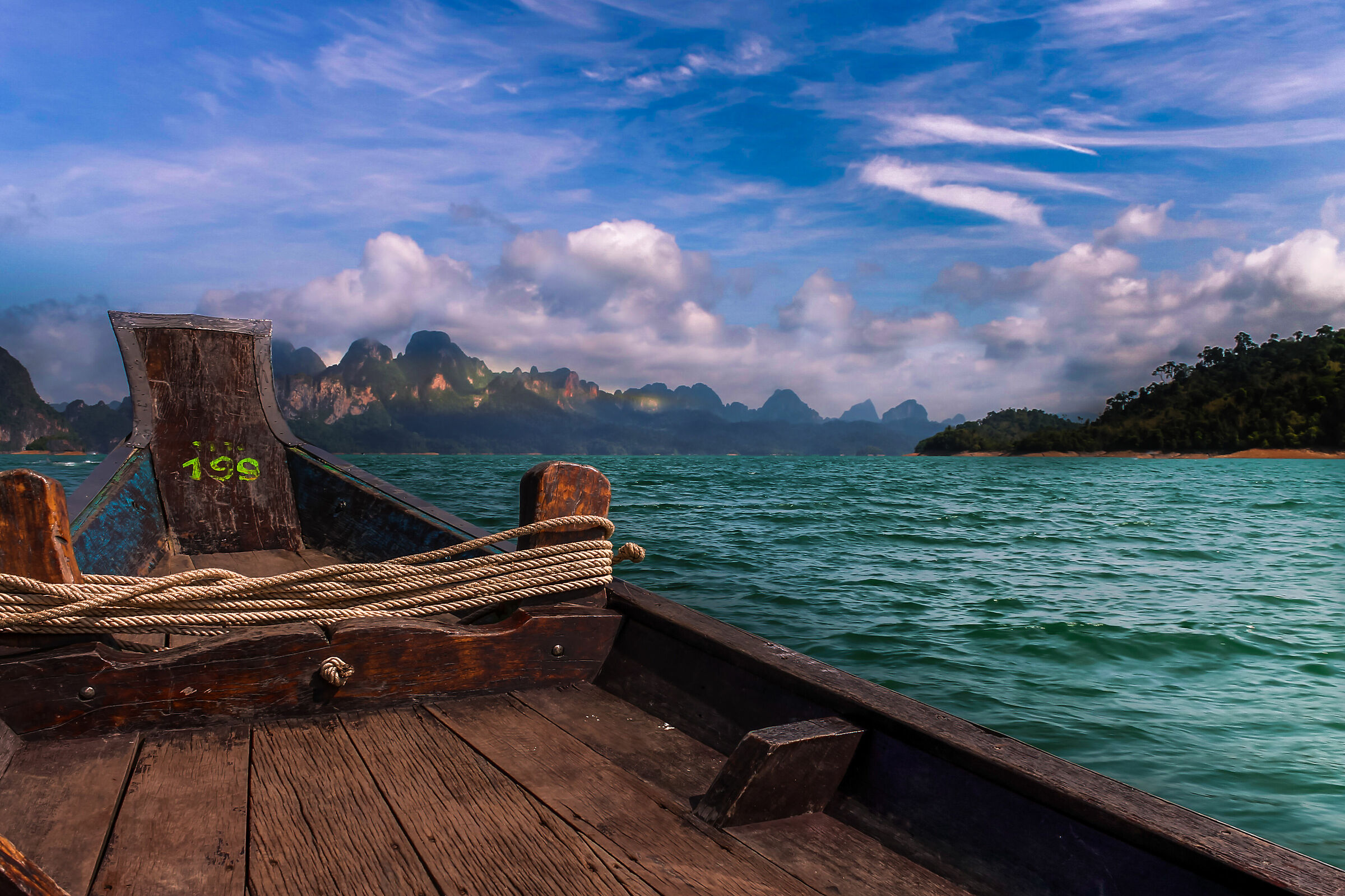 La barchetta di legno...