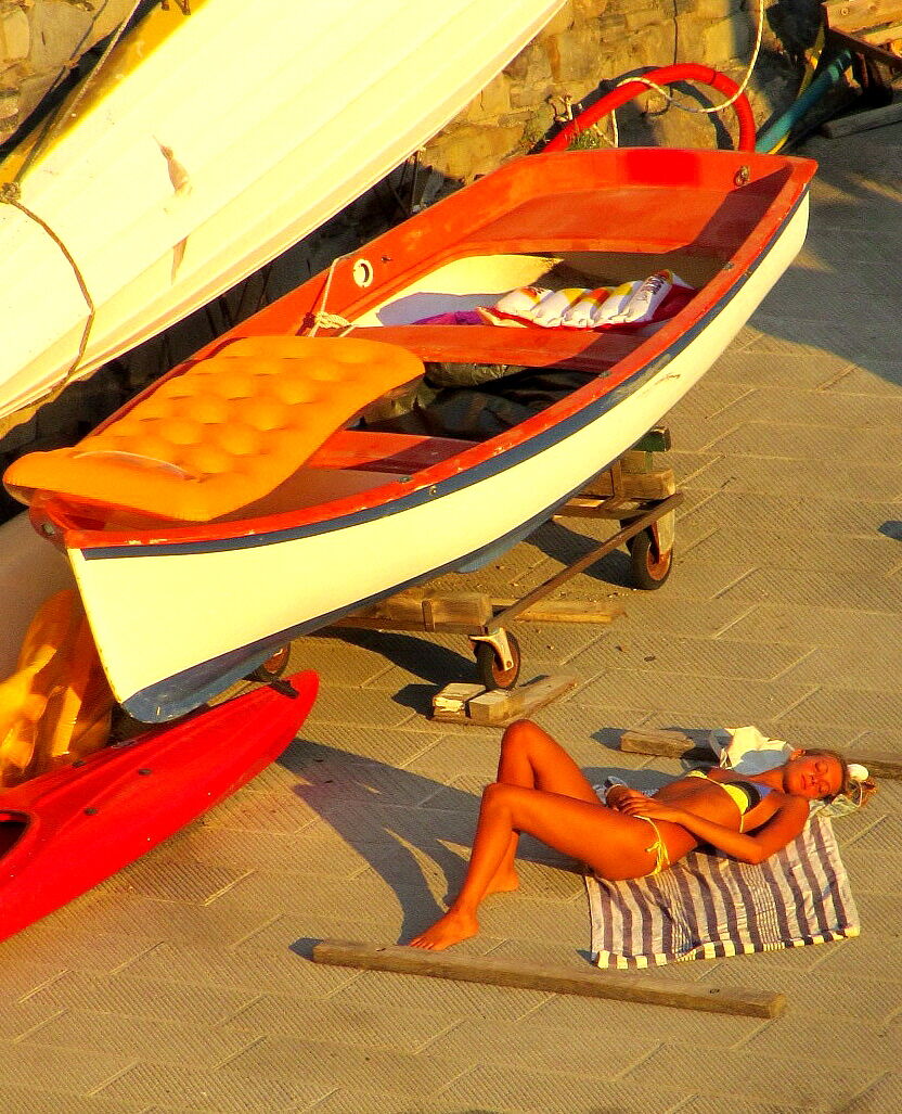 In the light of sunset